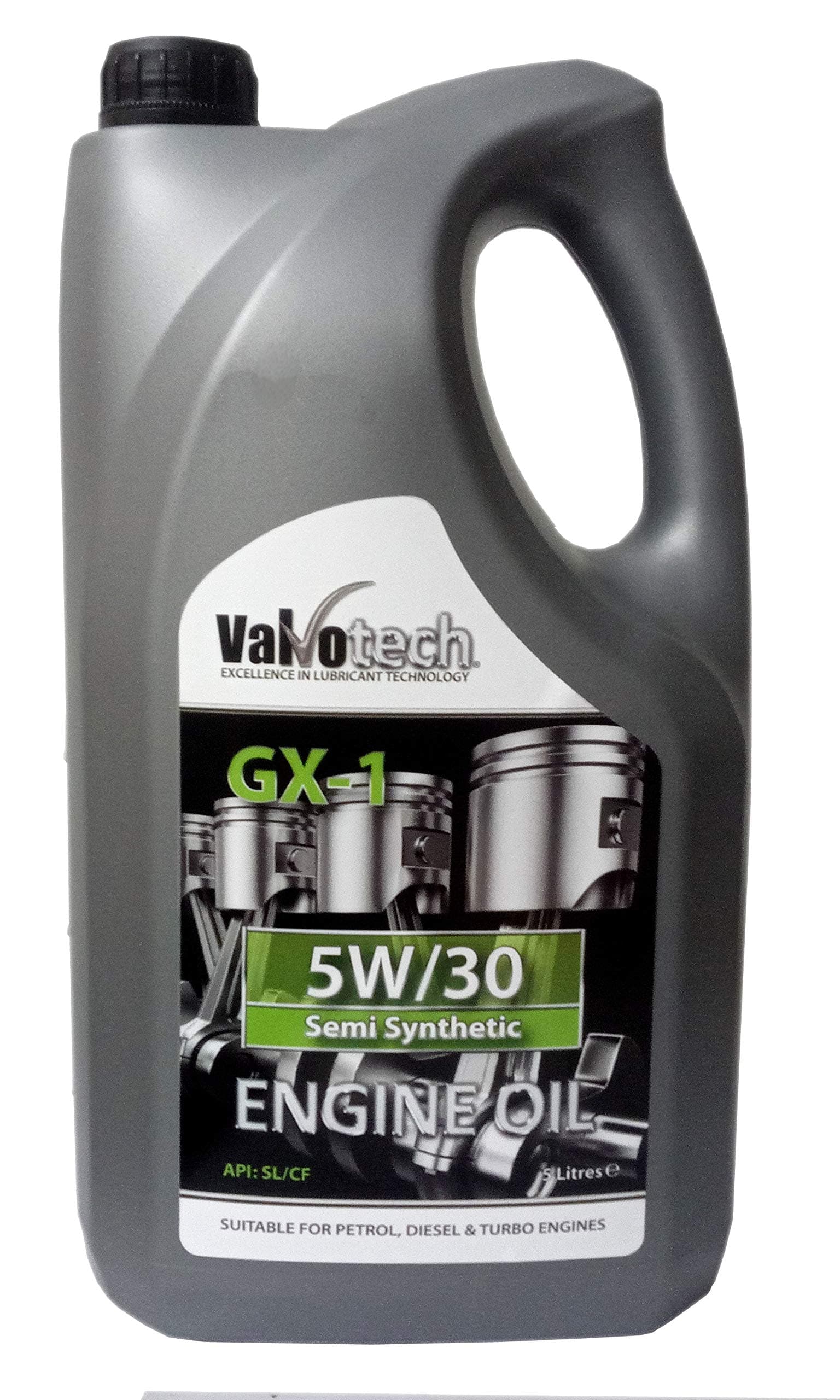 ValvotechGX-1 5W/30 Semi-Synthetic Engine Oil - 5 Litre