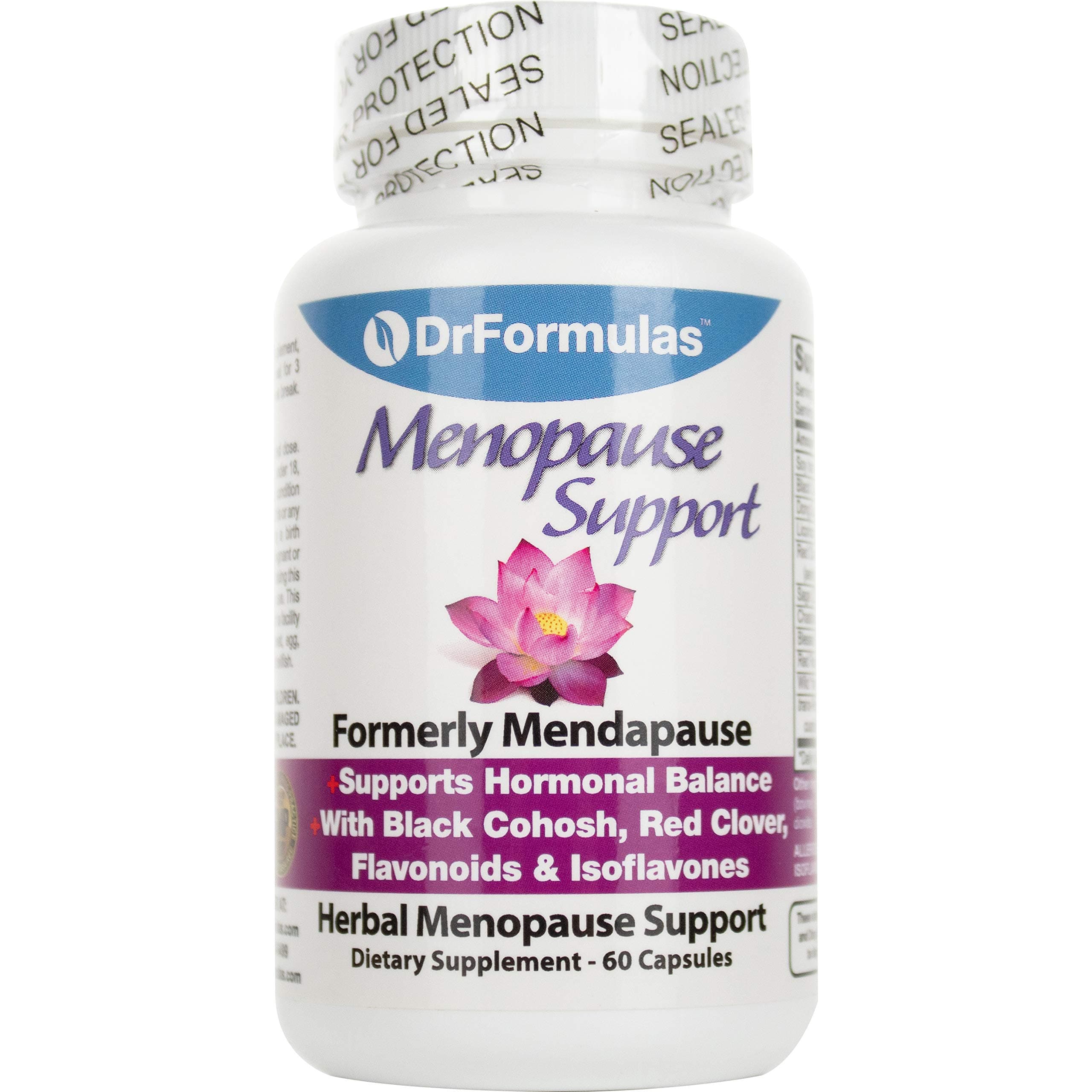 DrFormulas Menopause Supplements for Relief, Support and Weight Loss | Black Cohosh Extract for Hot Flashes, Vitamins, Dong Quai, 60 Count Complex