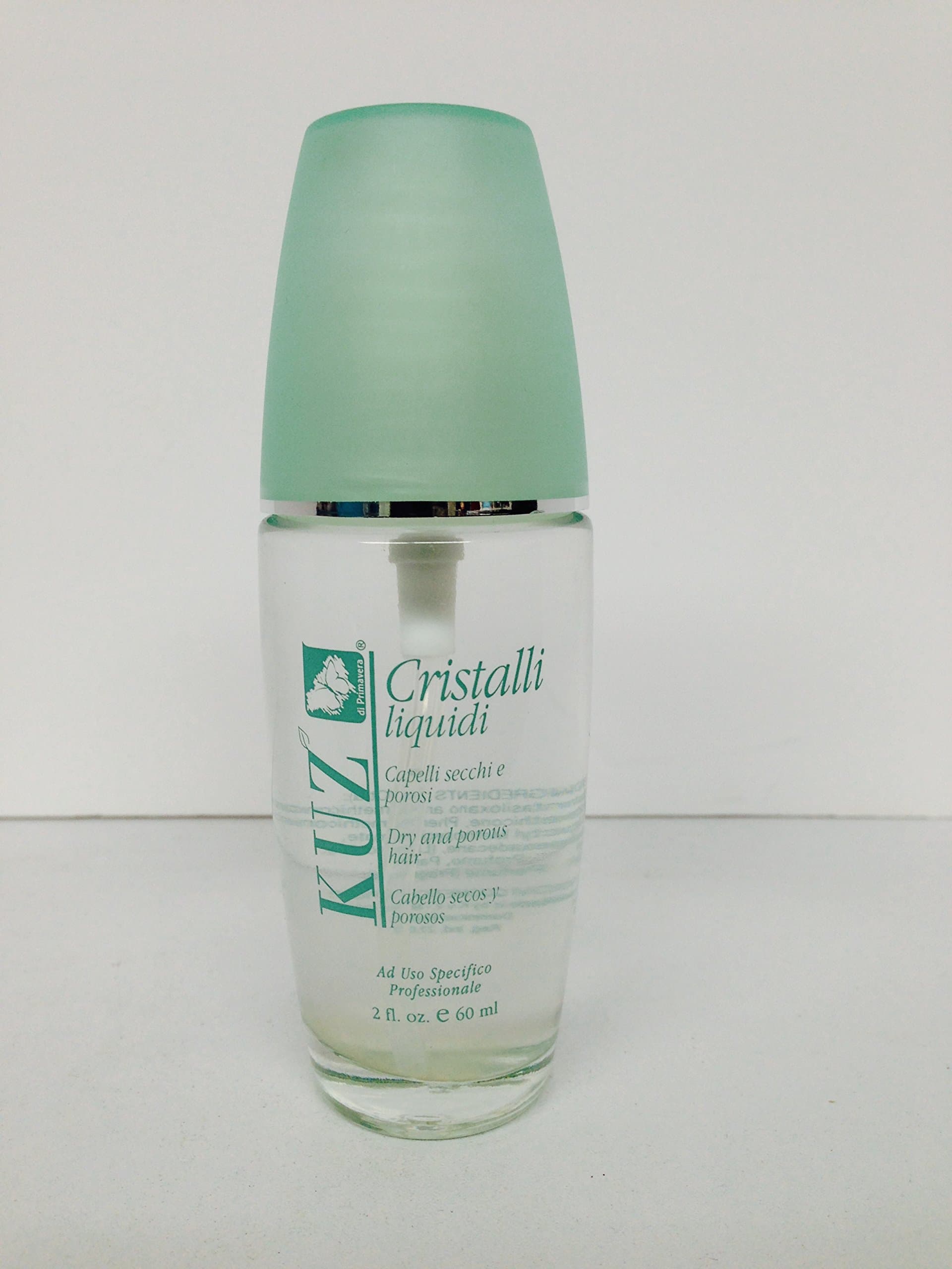 Kuz Cristalli Liquidi/Crystal for Dry and Porous Hair 2 Oz"Free Starry Sexy Kiss Lip Plumping 10 Ml"