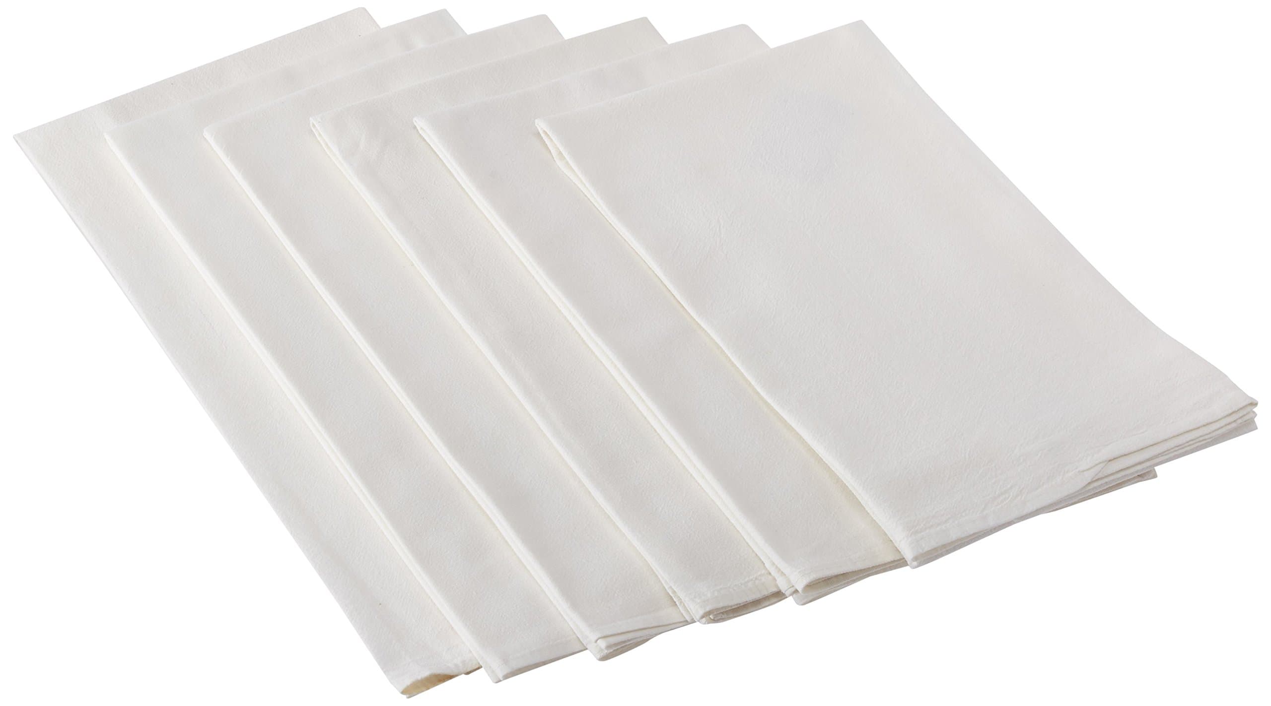 Berg Bag Flour Sack Towels Bulk-30 inches x 34 inches White