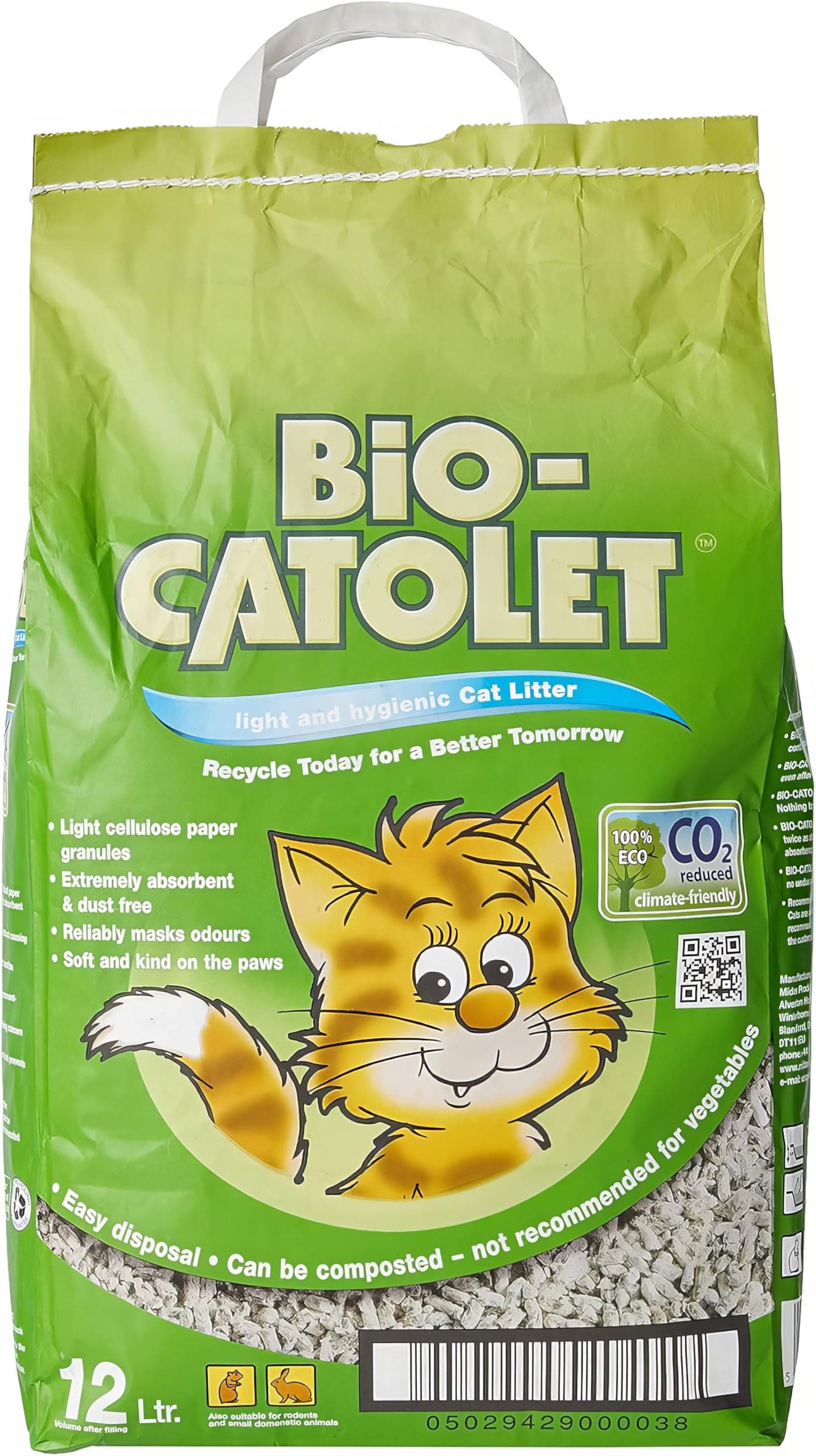Light & hygienic Cat Litter, 12 L, Medium