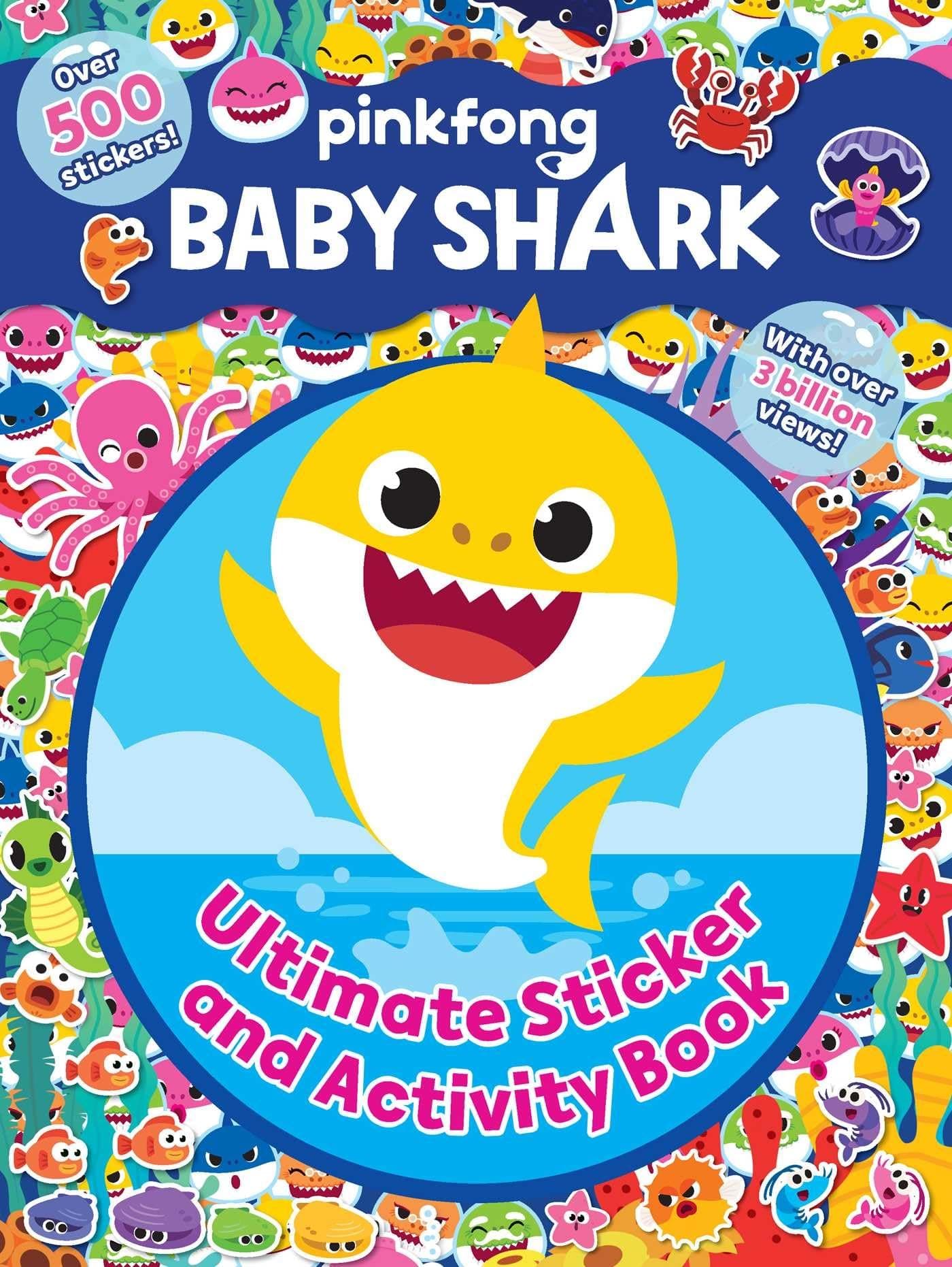 Baby Shark: Ultimate Sticker and Activity Book Paperback – Sticker Book, 19 Nov. 2019