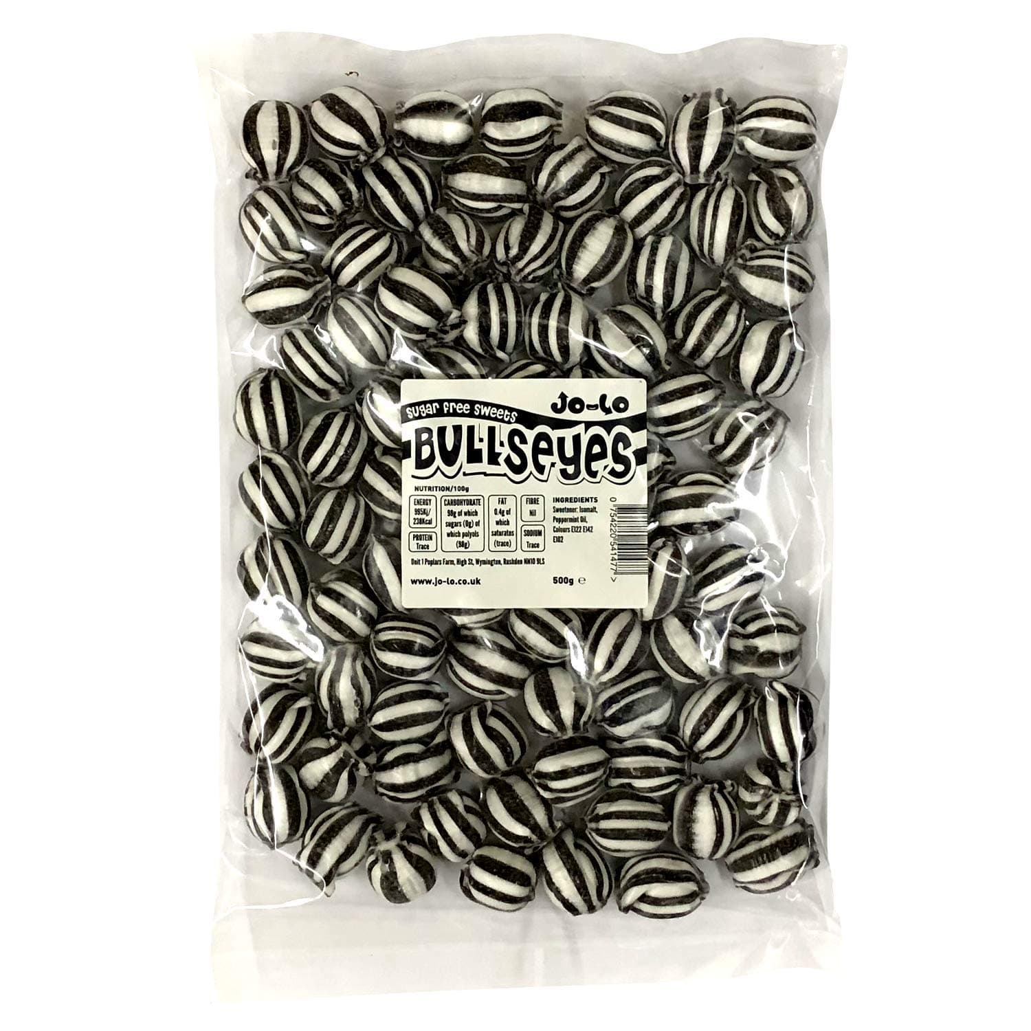Jo-Lo (Carblife) Sugar Free Sweets - Bullseyes (500g)