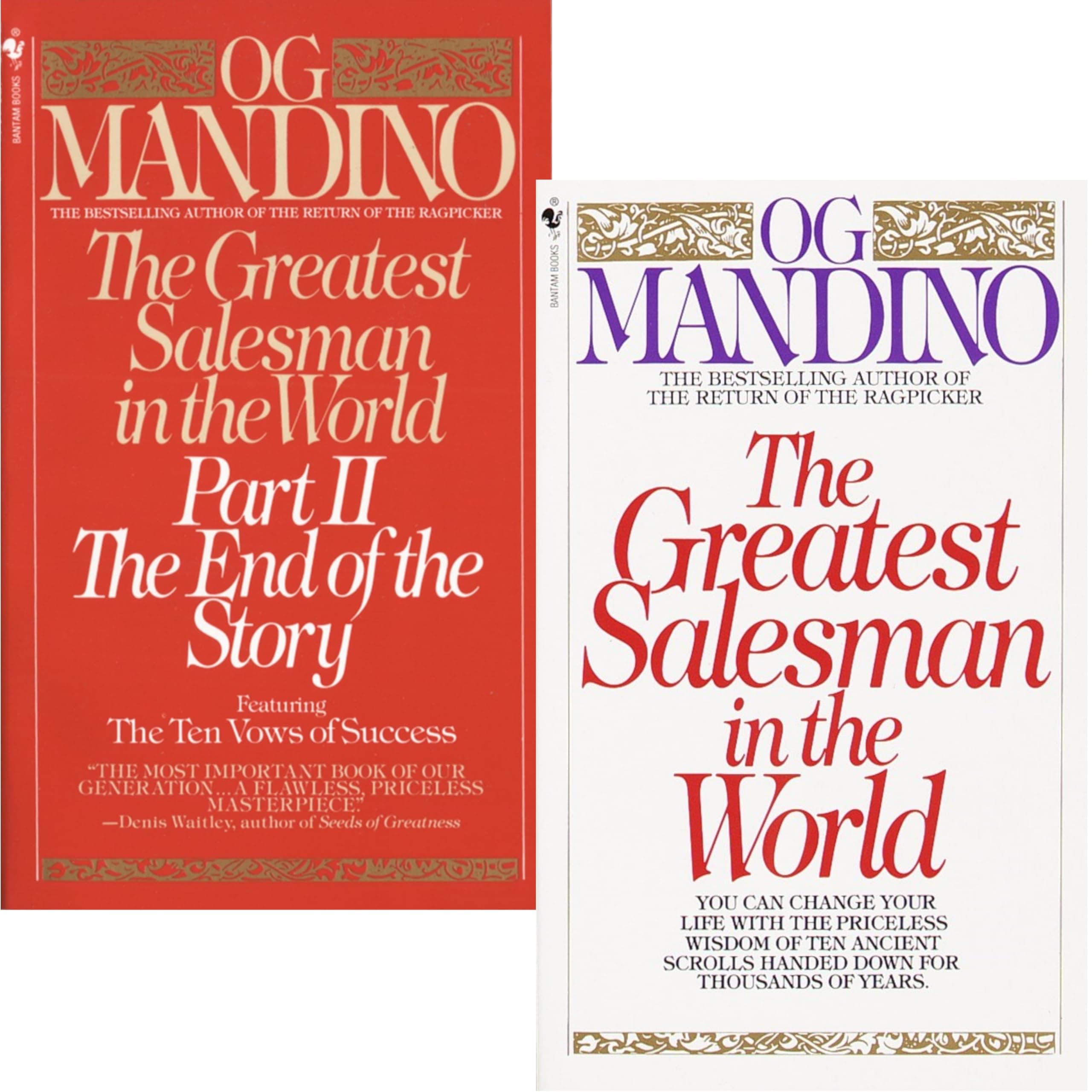 The Greatest Salesman in the World Part II - The End of the Story AND The Greatest Salesman in the World (TWO BOOKS SOLD AS A SET)