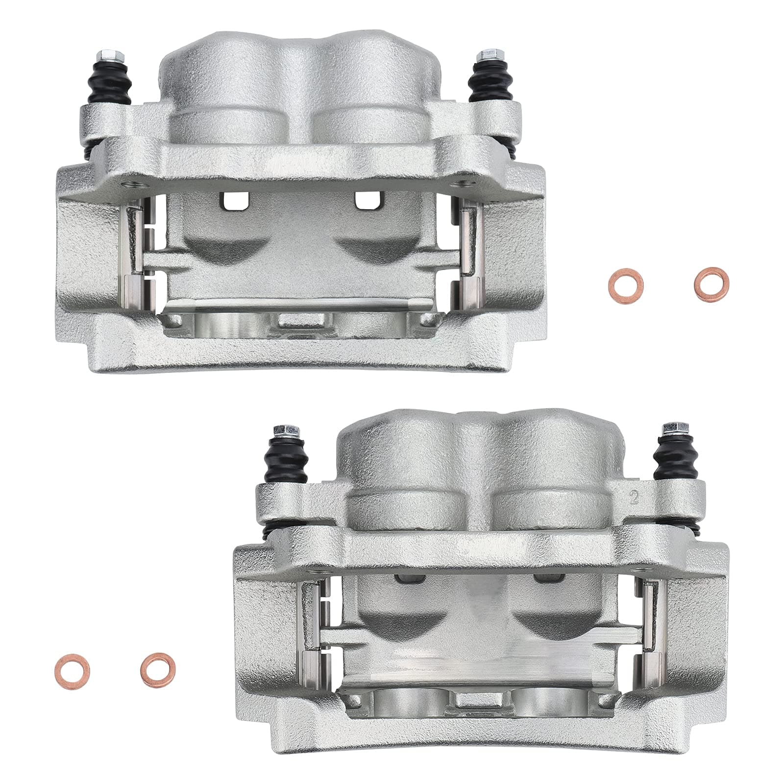 MAYASAF 18B4894 18B4895 Rear Brake Caliper Driver & Passenger Side Caliper Assembly Fit for Dodge Ram 1500 2006-08, Ram 2500 2003-08, Ram 3500 2003-08