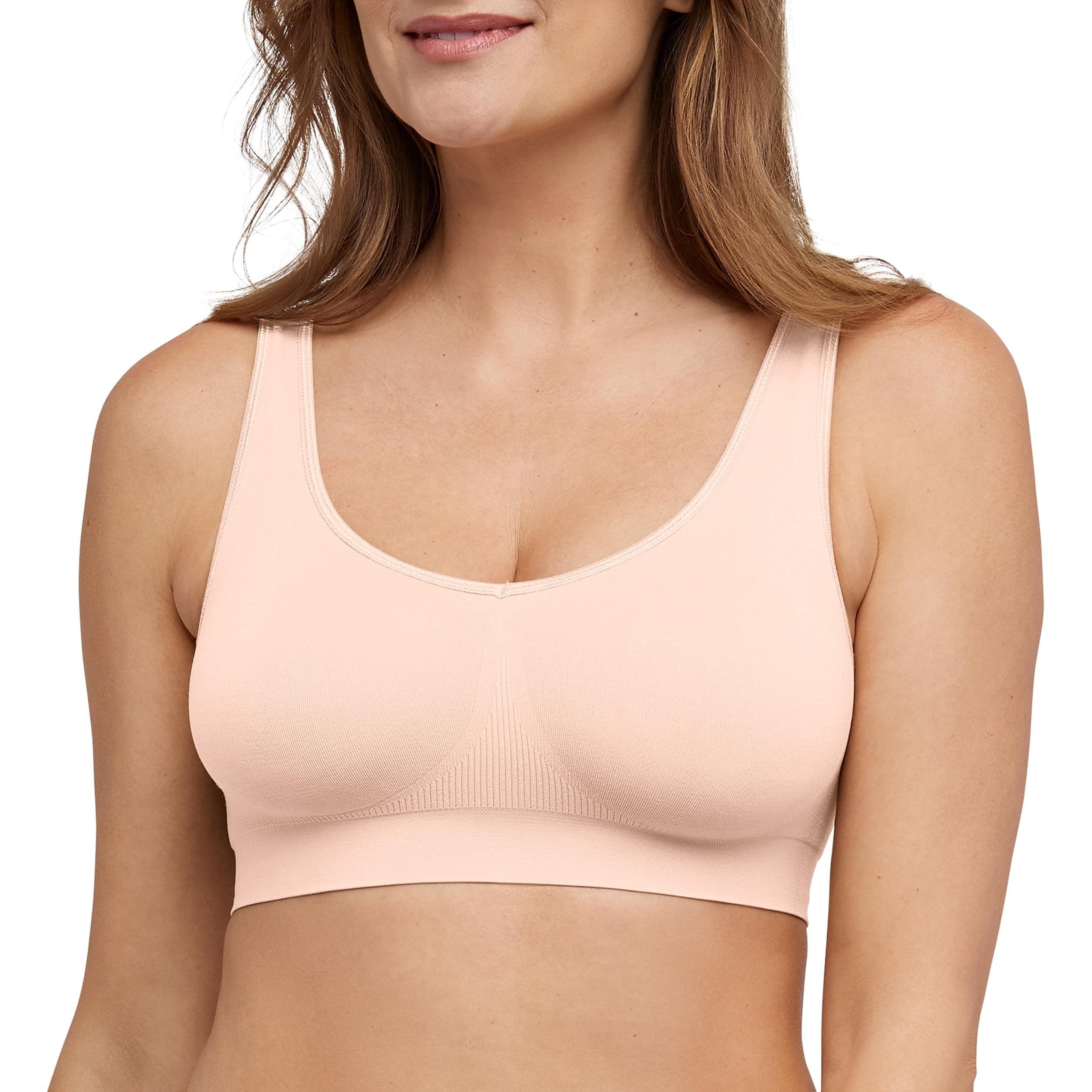 Bali Women's One Smooth U Smooth Support Bralette Dfbral Bra