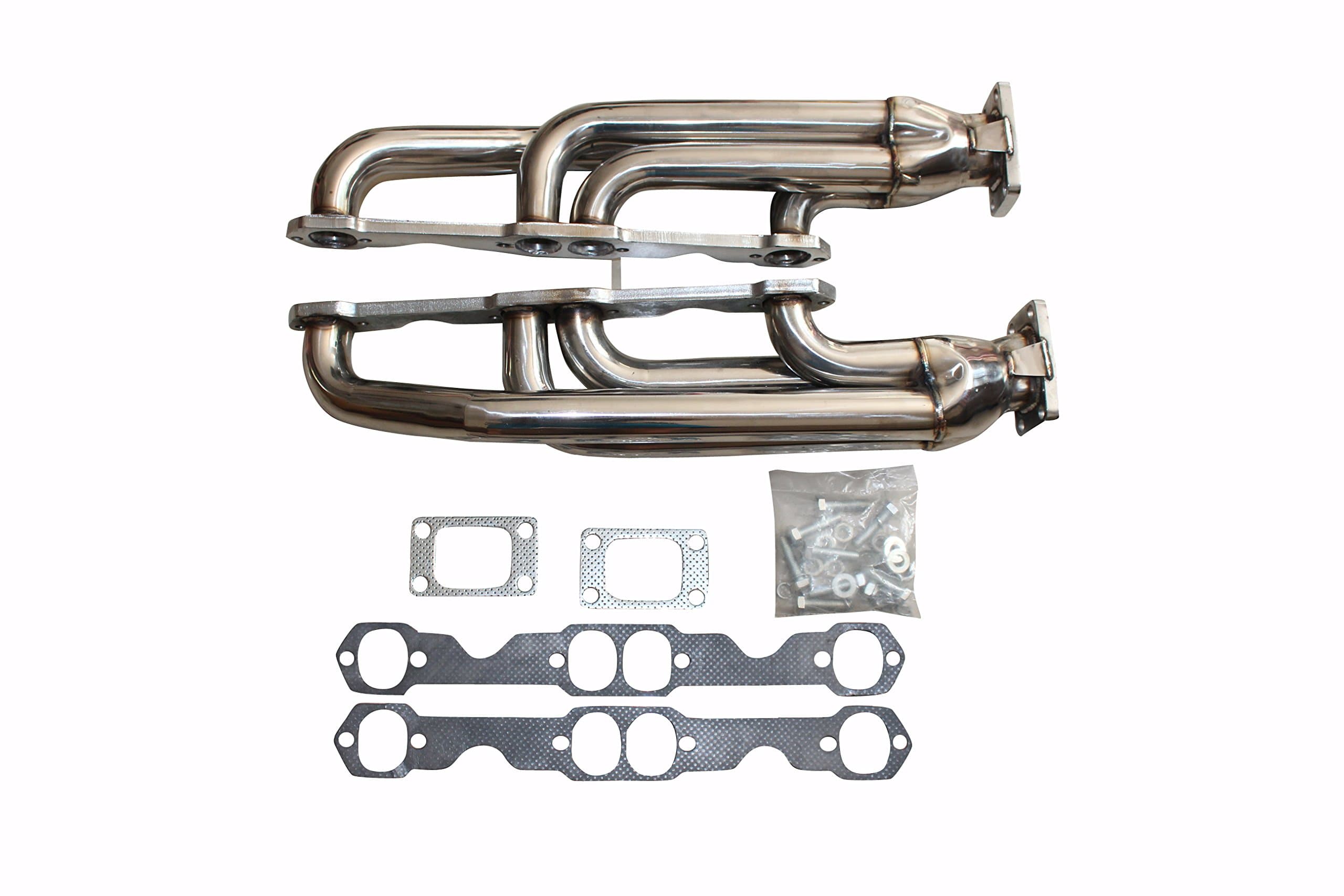 exhaust header for chevy camaro sbc 283 305 327 350 400 v8 t3 twin turbo exhaust manifold