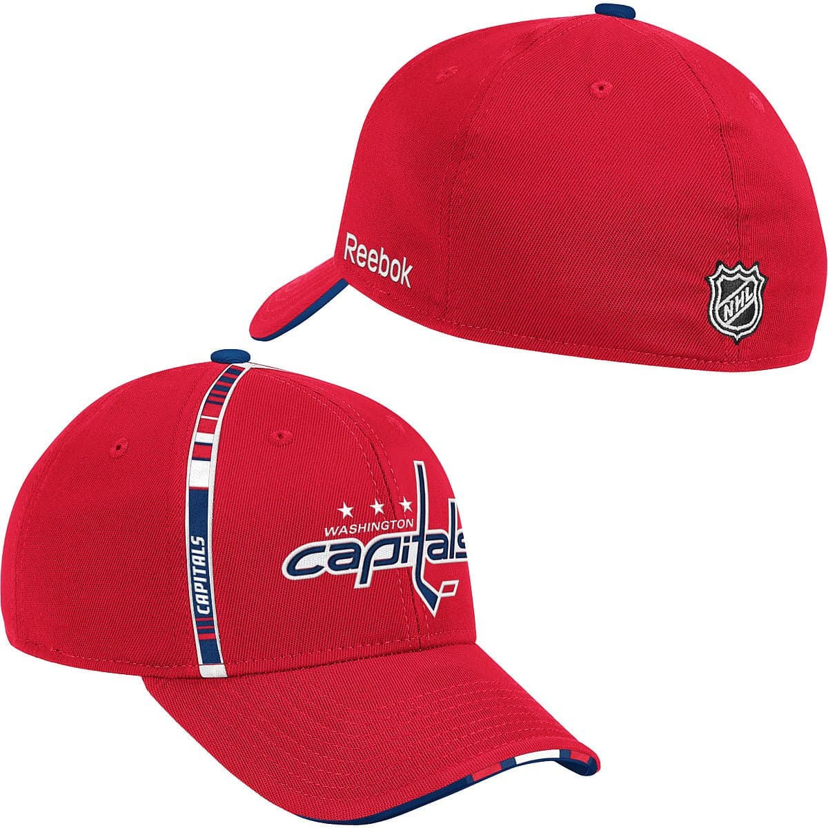 Reebok Washington Capitals NHL 2011 Official Player Draft Day Flex Fit Hat
