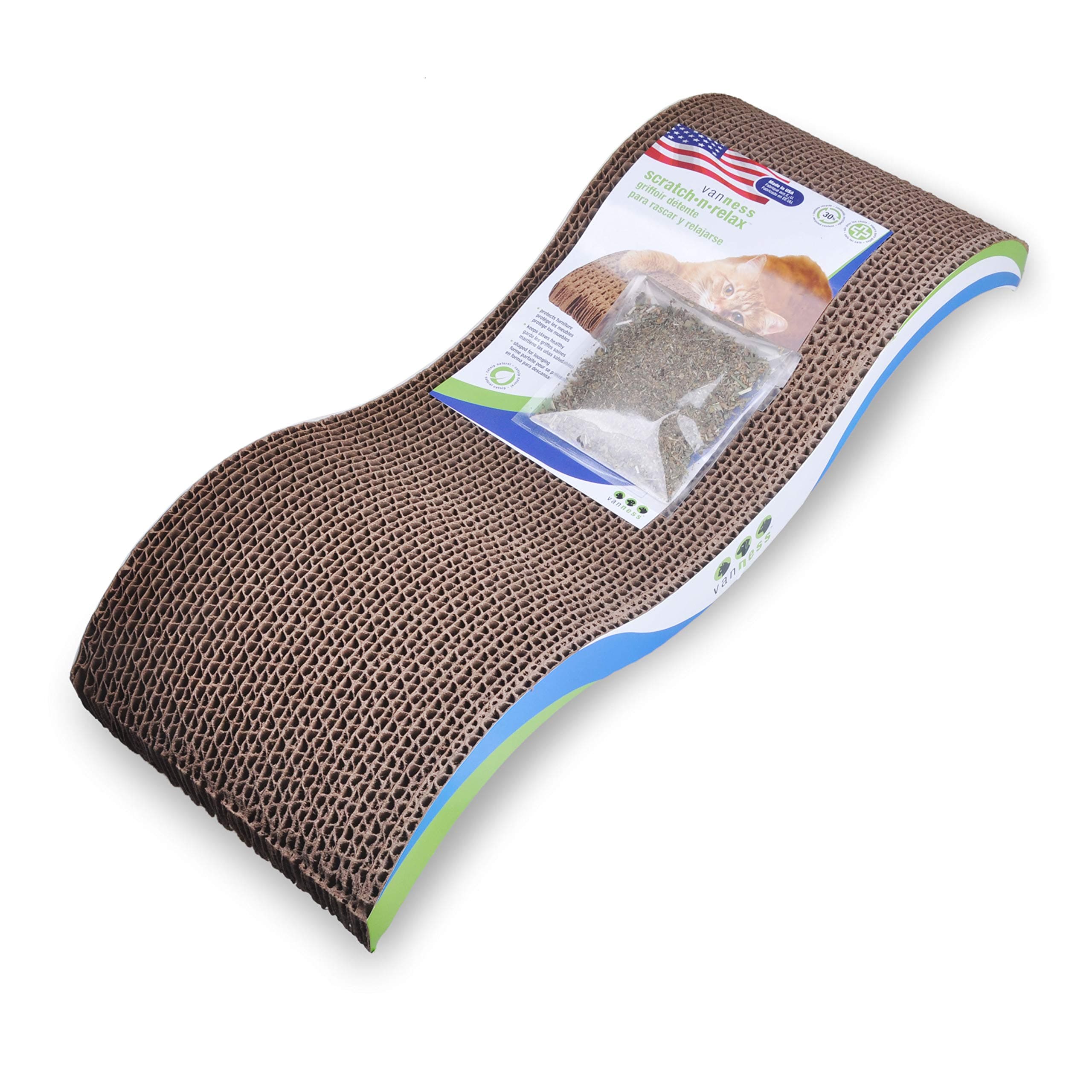 Scratch n Relax Cat Scratch Pad Lounger