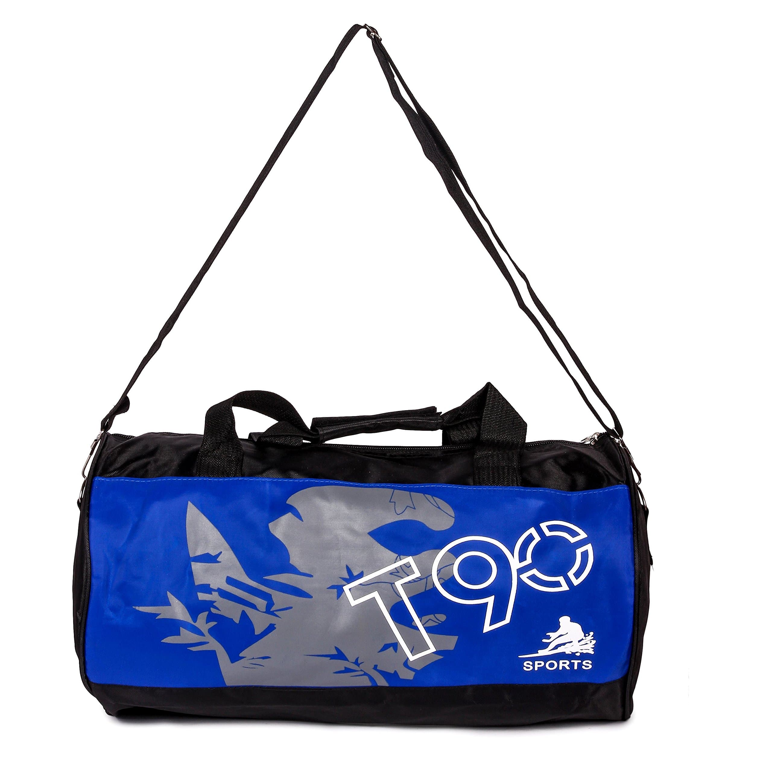 OnlineWorld Ultimate Gym Fitness Waterproof Duffel Bags. (Blue)