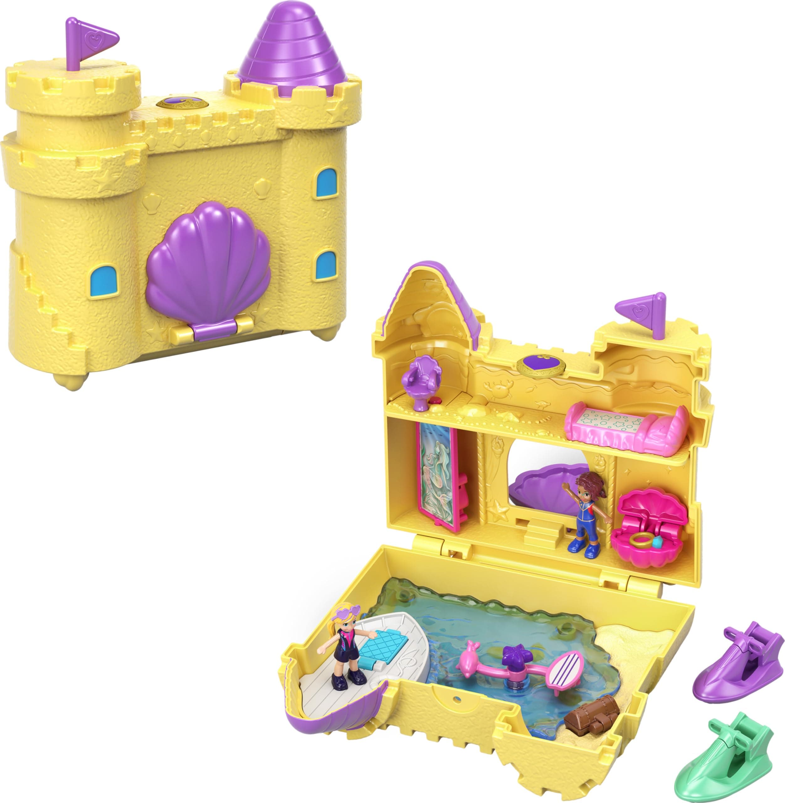 big pocket world, sandcastle theme- Multi color