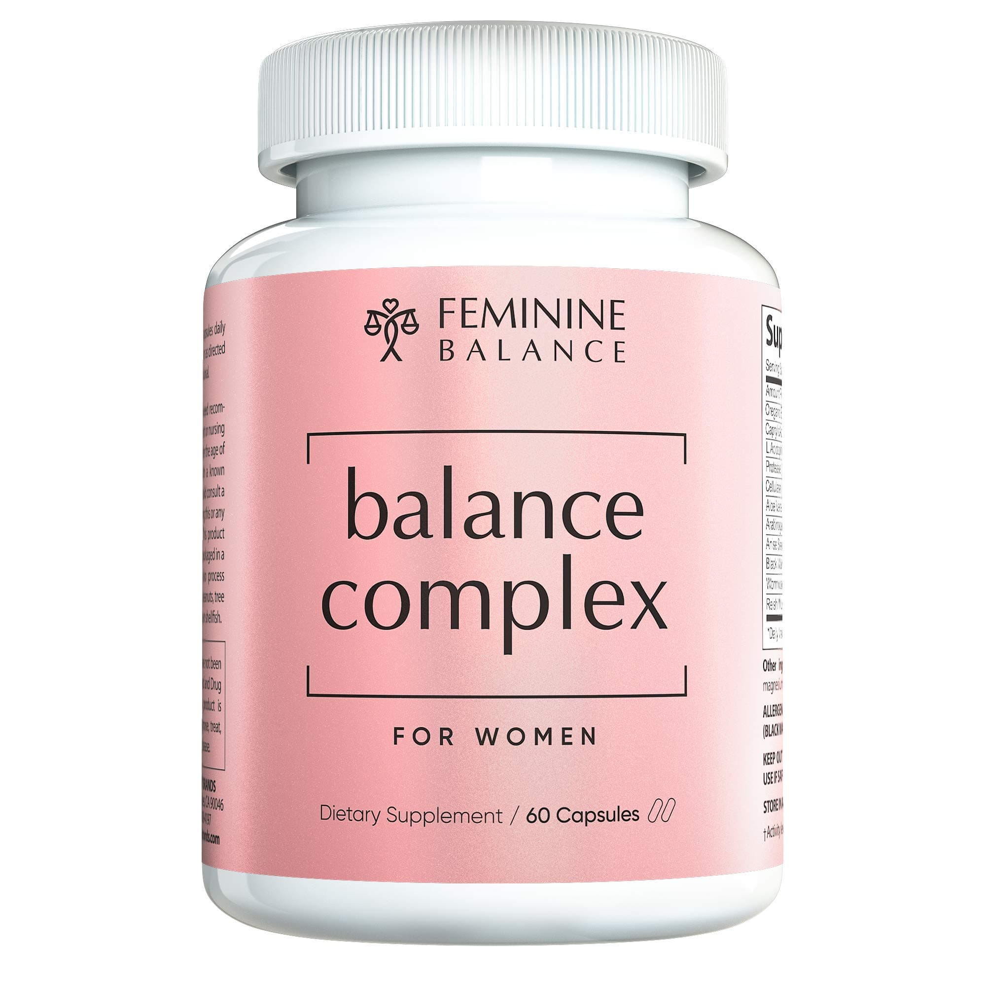 Instant Brands Balance Complex Vaginal Health Dietary Supplement, 60 Capsules