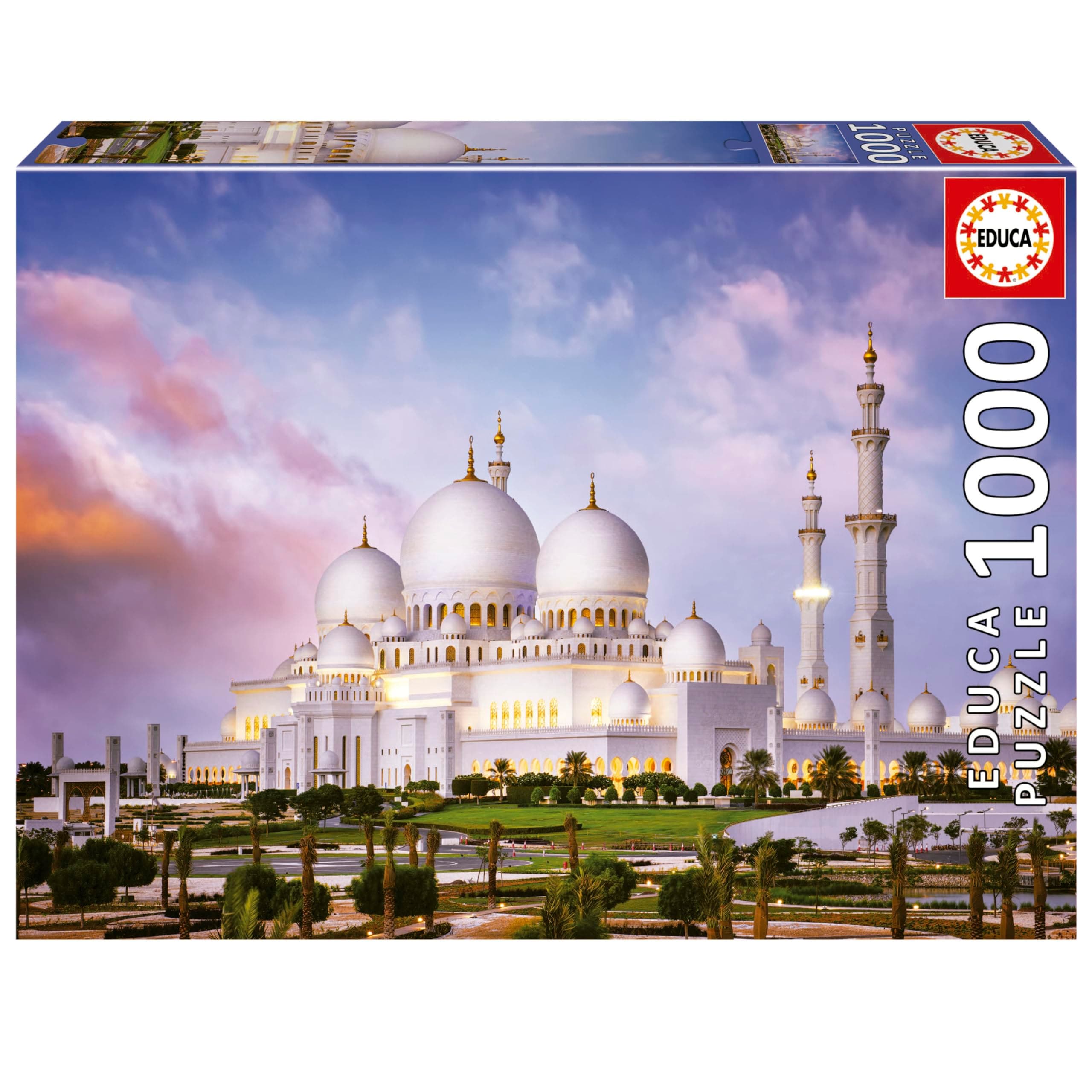 1000 Piece Puzzle for Adults | Sheikh Zayed Grand Mosque. 14 Years Old (19644)