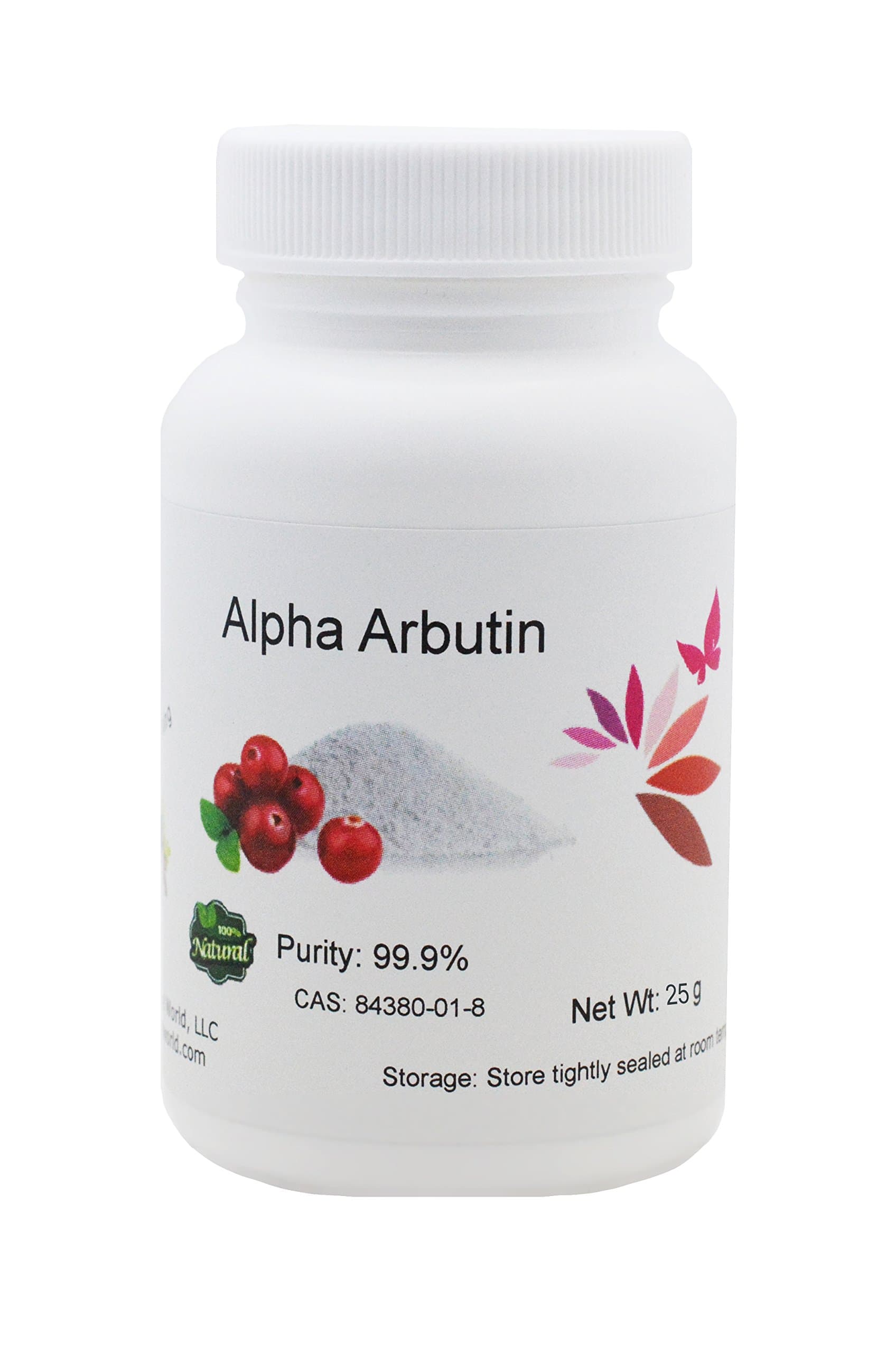 Pure Alpha-Arbutin Powder, 25 g, Quality Guaranteed!