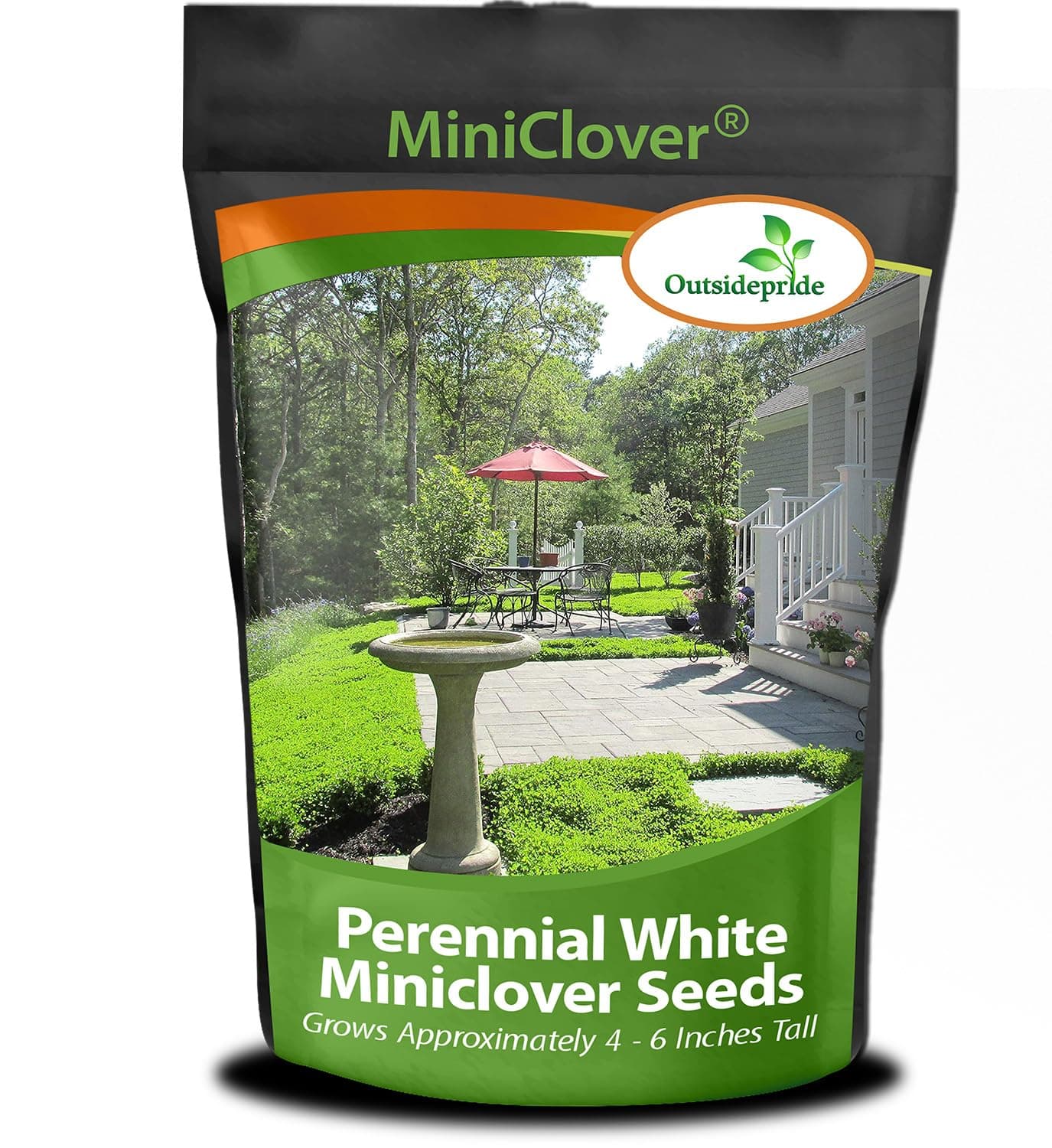 Outsidepride 2 lb. Perennial White Miniclover Dwarf, Small Leaved, Lawn Clover & Ground Cover Seeds