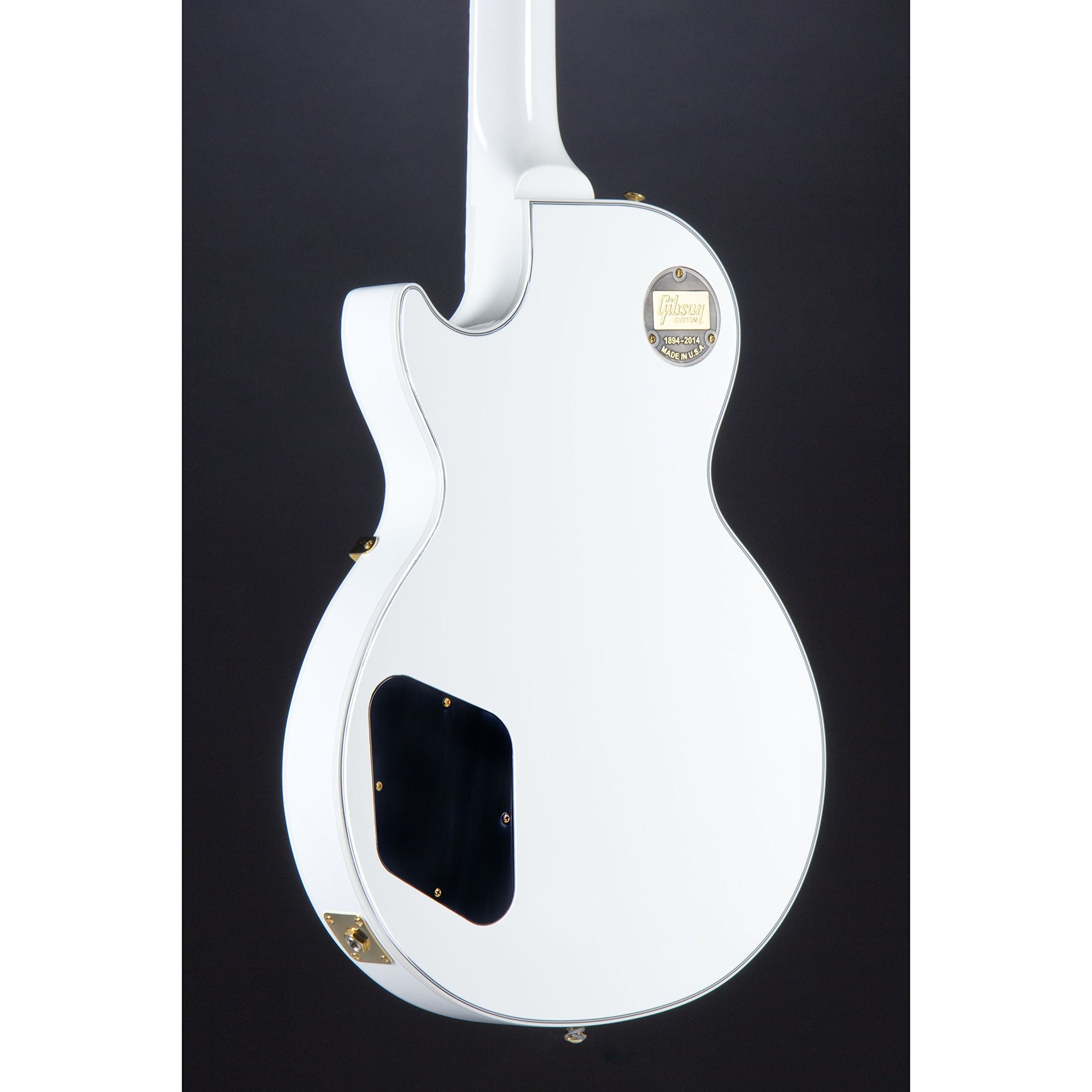 Gibson Custom Les Paul Custom Electric Guitar Alpine White