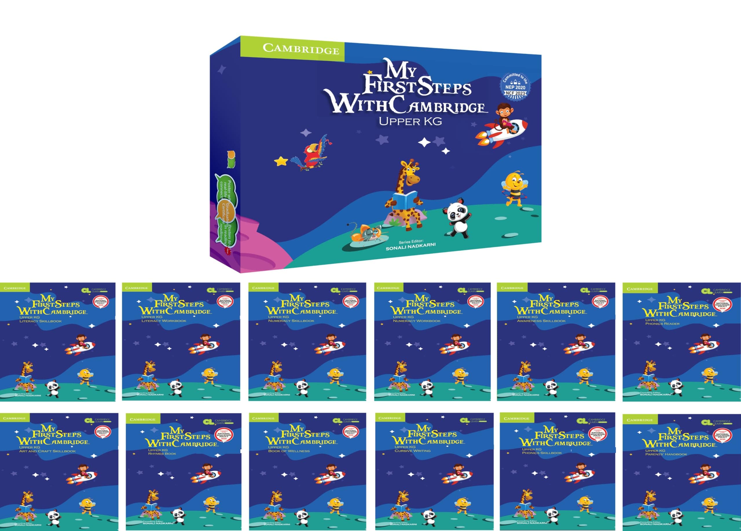 Cambridge University Press My First Steps with Upper KG Kit