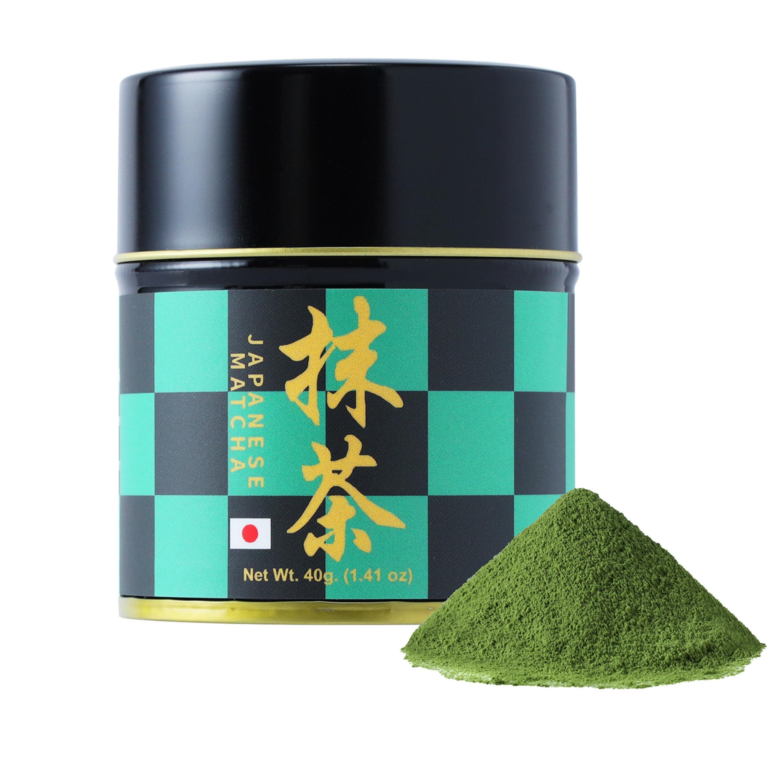 Matcharl Matcha Powder - Japanese ceremonial grade Kyoto Uji First Harvest Stone-Milled Green Tea Powder (40g / 1.4oz) TARO - Tin