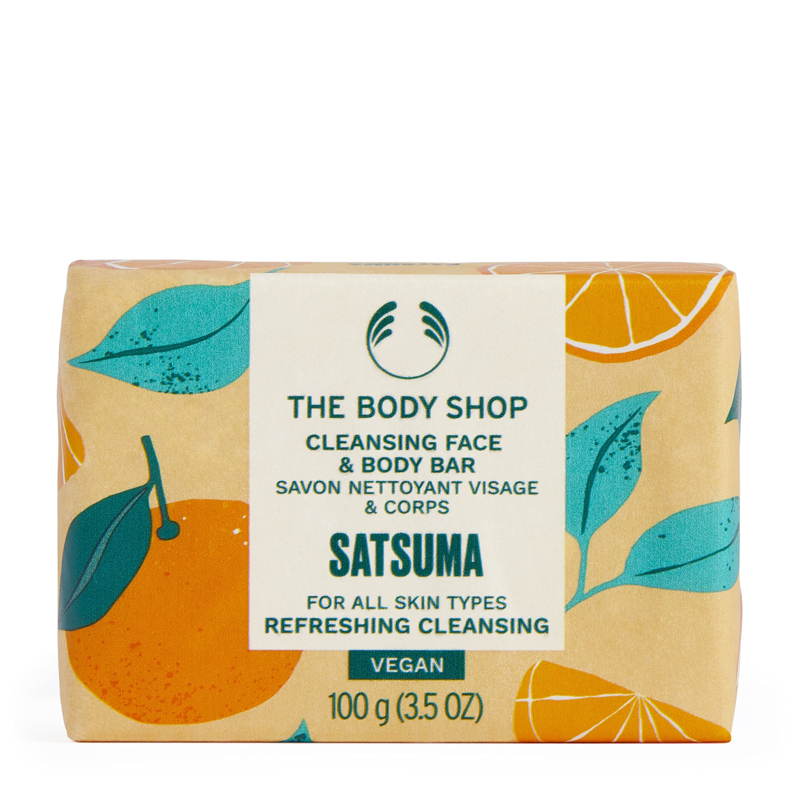 The Body Shop Satsuma Soap, 3.5 Ounce