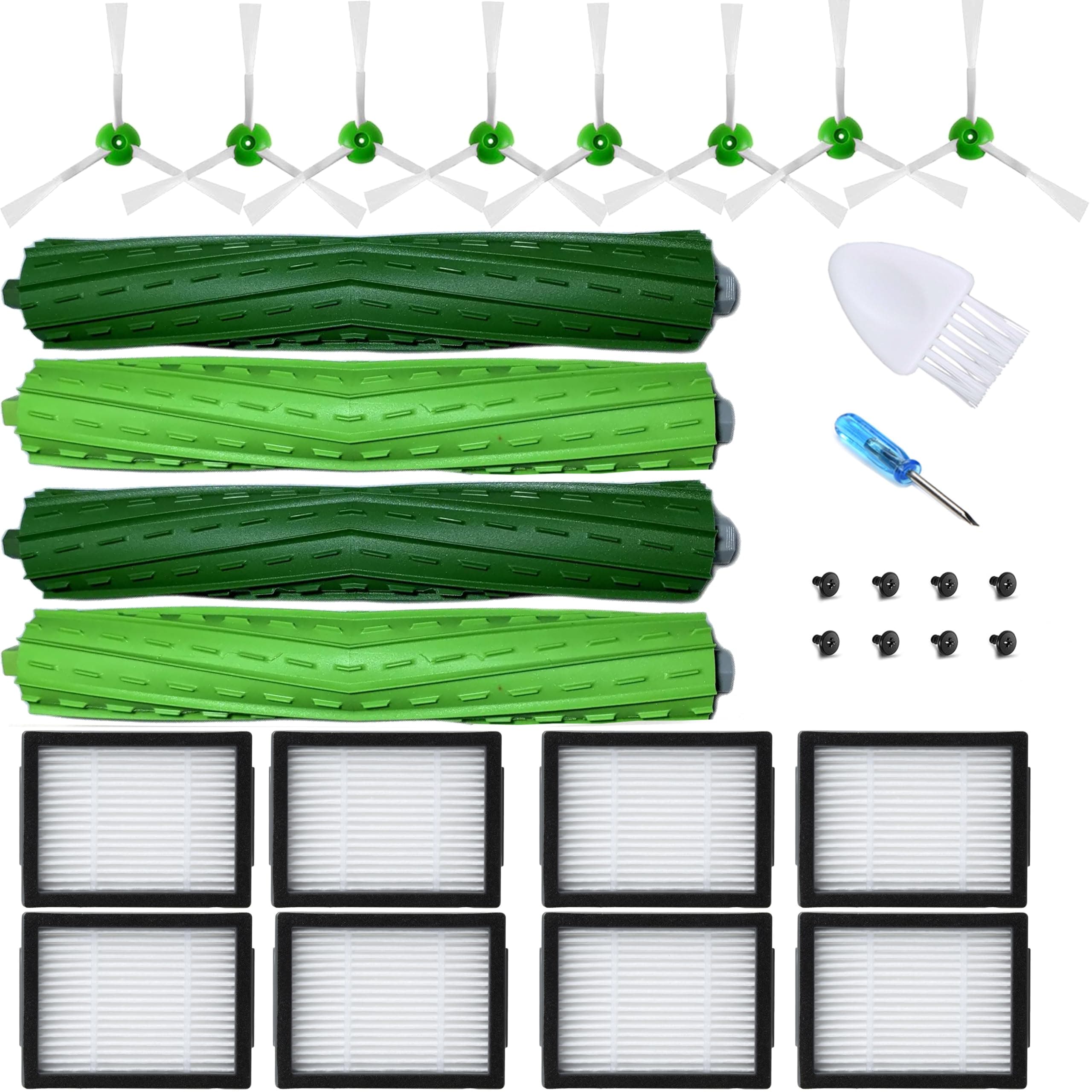 Rumba J7 / j7+ / i7 / i7+ / i5 / i5+ / i3 / i3+ Consumables Set Robot Vacuum Cleaner Replacement Filter Brush 4734807 Roomba Consumables Robot Vacuum Cleaner Replacement Parts Kit / i2 / e5 / j9 /