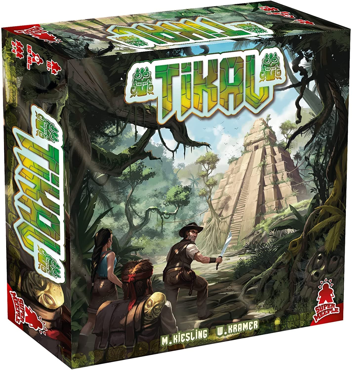 Asmodee Tikal | Interactive Tile-Placement Building Game | Strategy Game for Adults & Kids | Ages 10+ | 2-4 Players | 90 Min Playtime