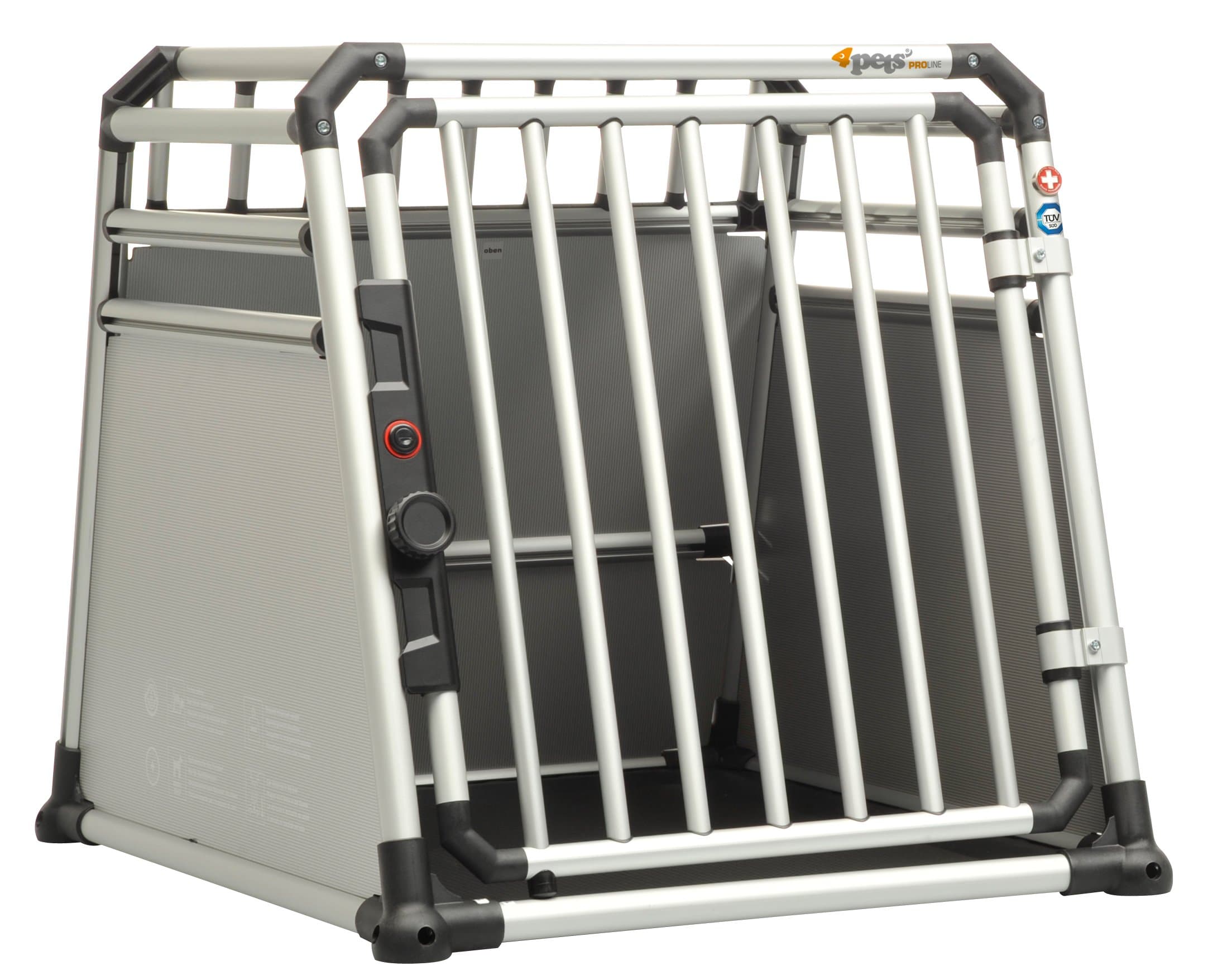 4pets ProLine Crash Tested Dog Crate with Aluminum Frame, Eagle Medium