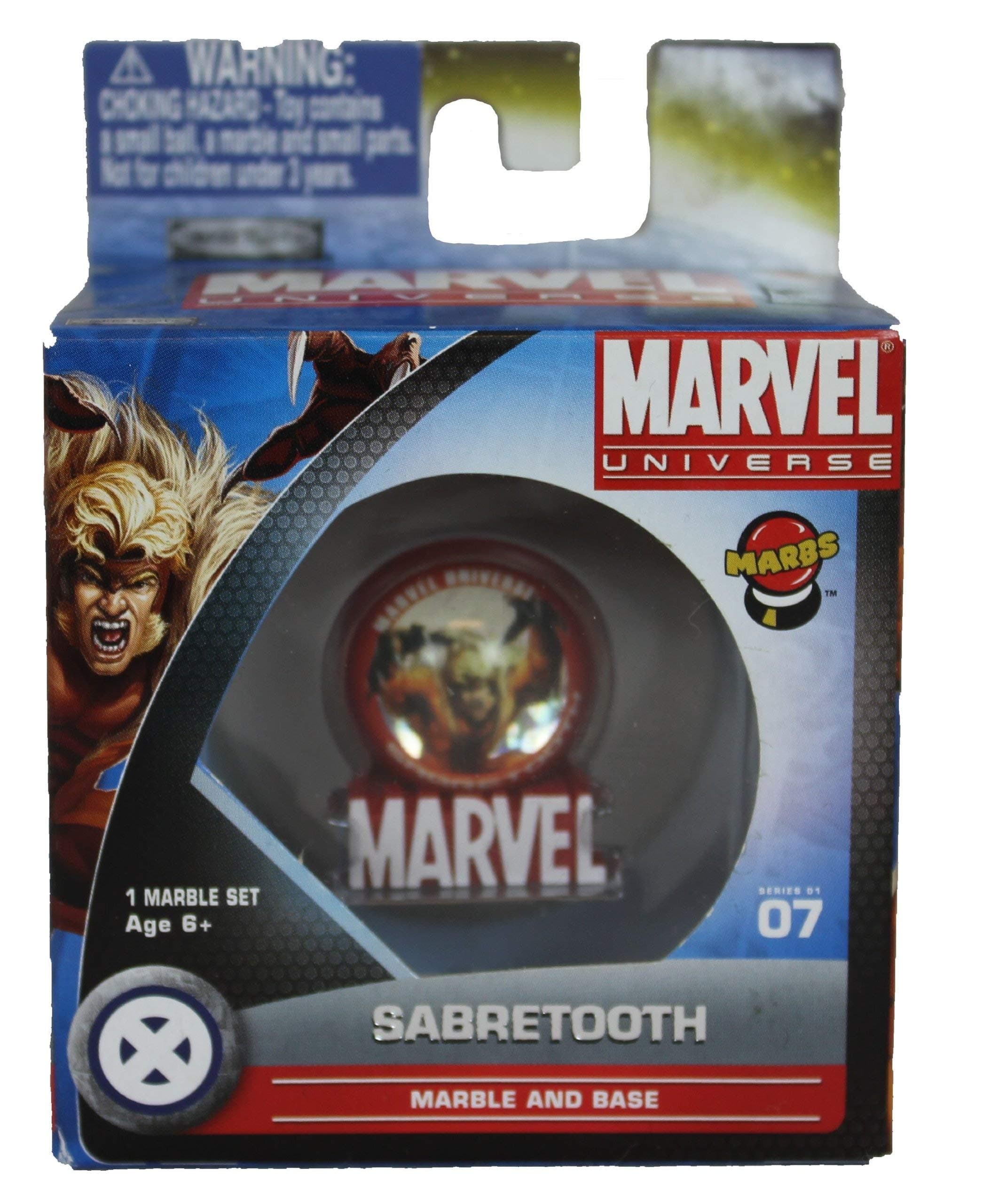 Marvel Universe Marbs Sabretooth Marble and Base