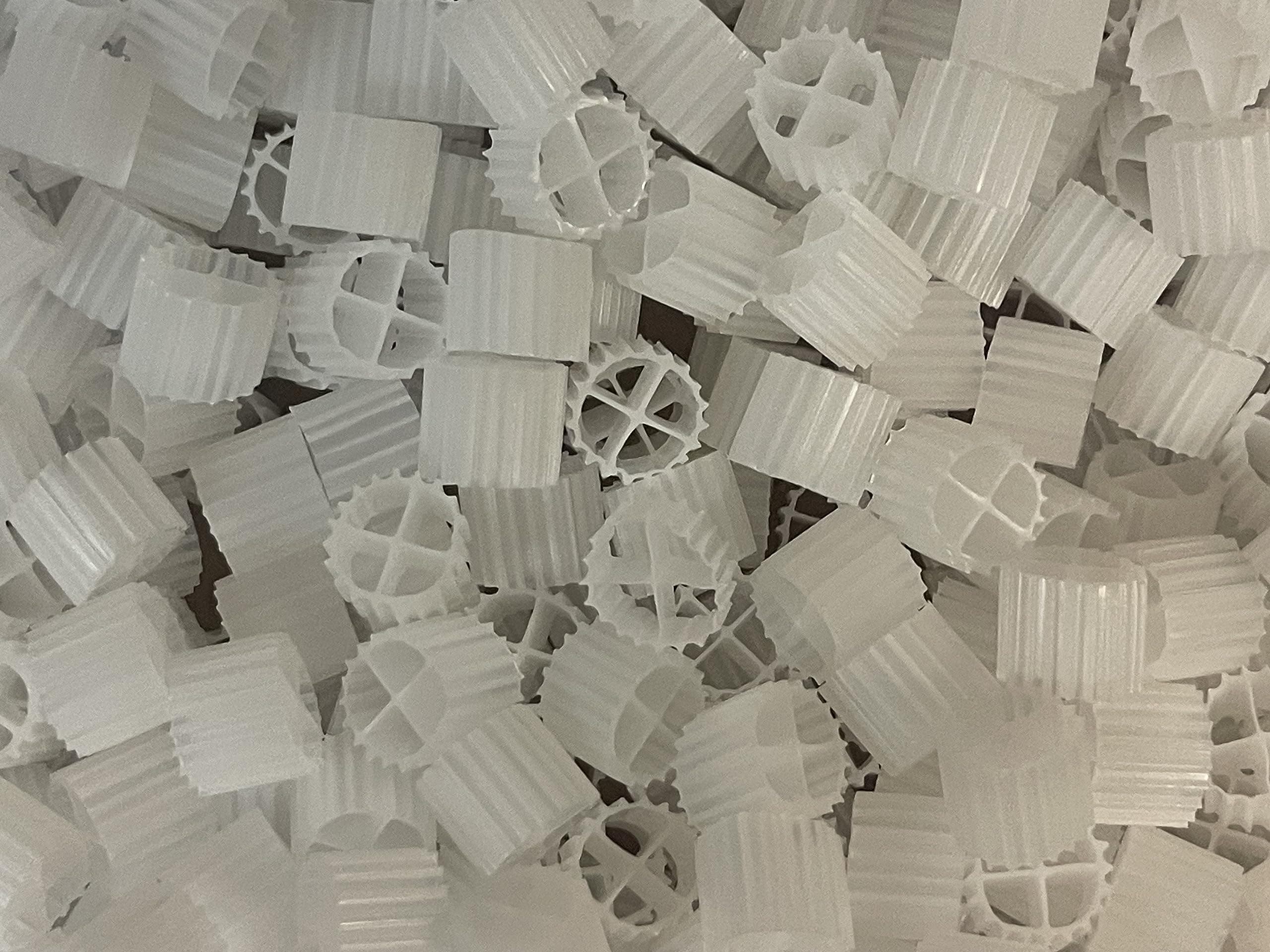 K1 Bio Filter Media Moving Bed Biofilm Reactor (MBBR) for Aquaponics, Aquaculture, Hydroponics - Ponds - Aquariums by Wholesale Koi Farm, (2 Cubic Feet)