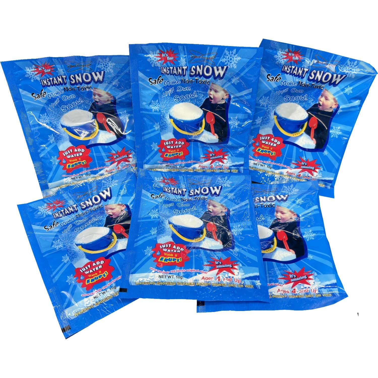 Snow to Go! Instant Snow