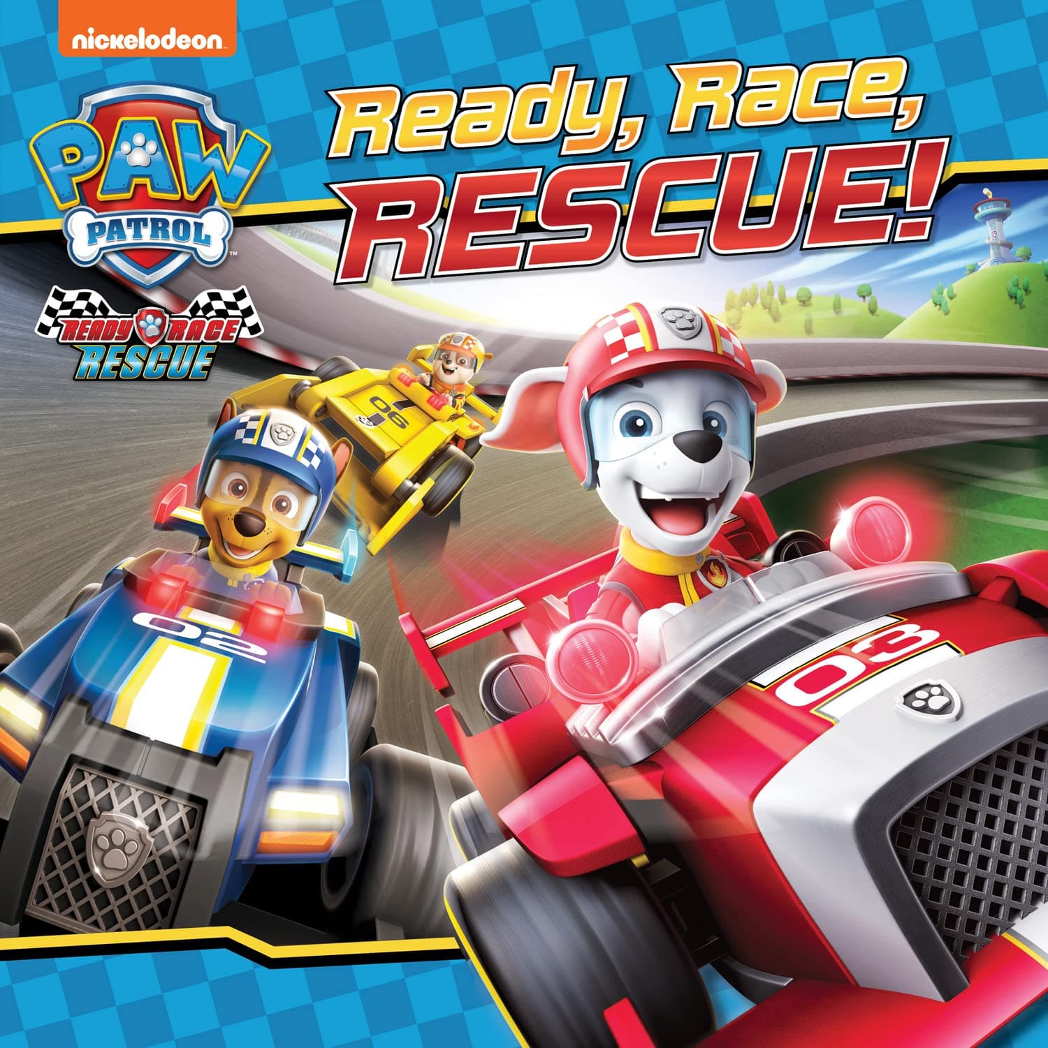 Farshore PAW Patrol Picture Book – Ready, Race, Rescue!: A Puptastic race track adventure!