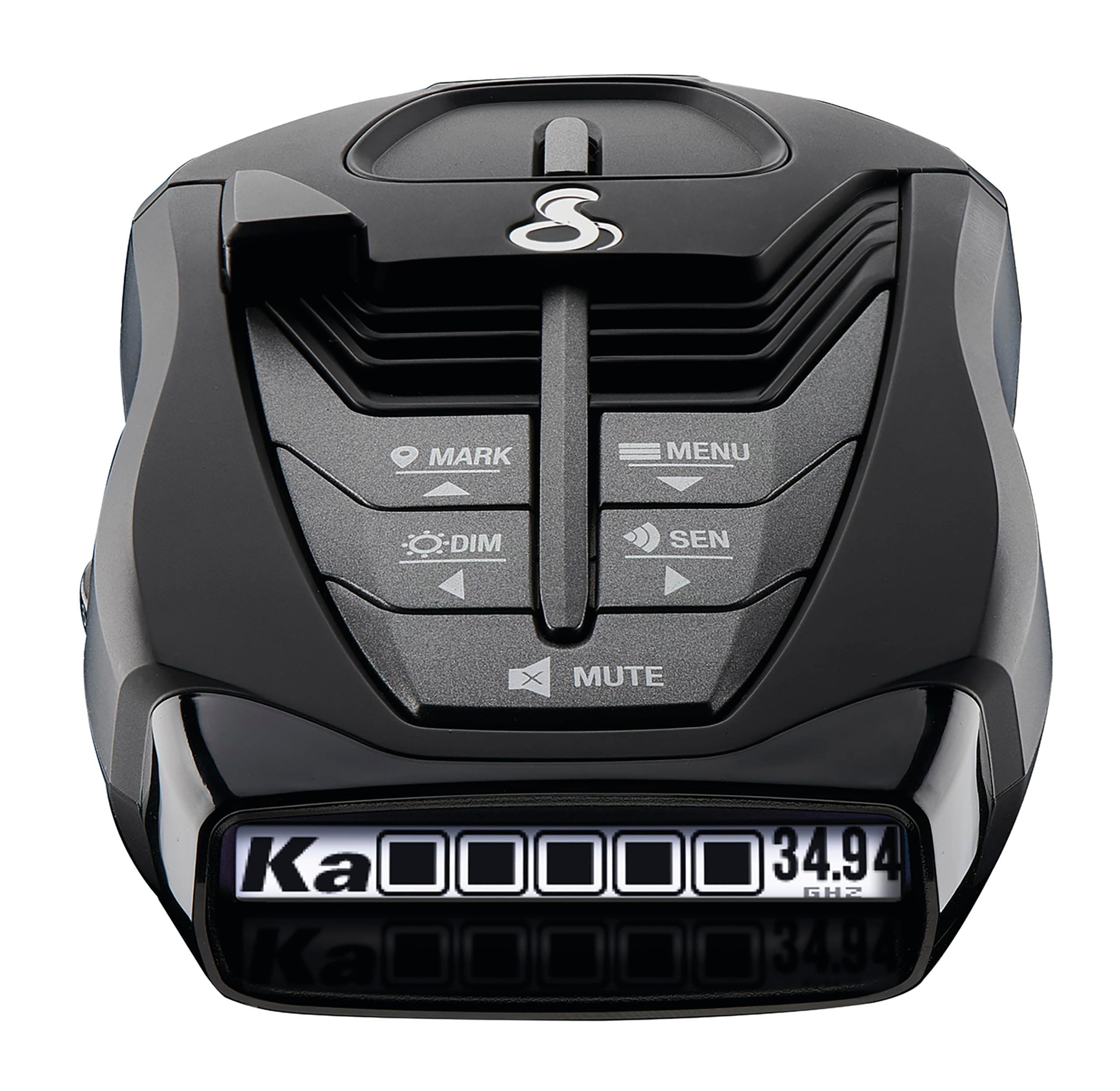 RAD 480i Laser Radar Detector for Cars – Long Range Bluetooth Speed Camera Detector with OLED Display, Laser Eye Front and Rear Detection, Digital Signal Processing and Drive Smarter App