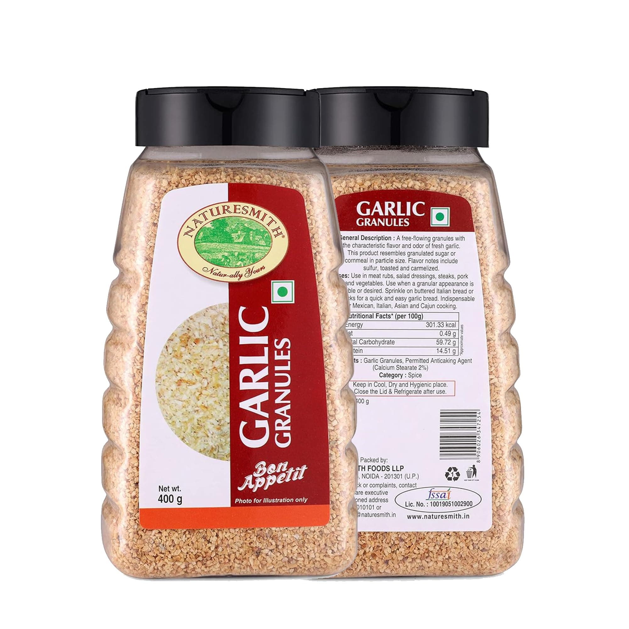 GARLIC GRANULES-400 gram || READY TO USE BIG JAR