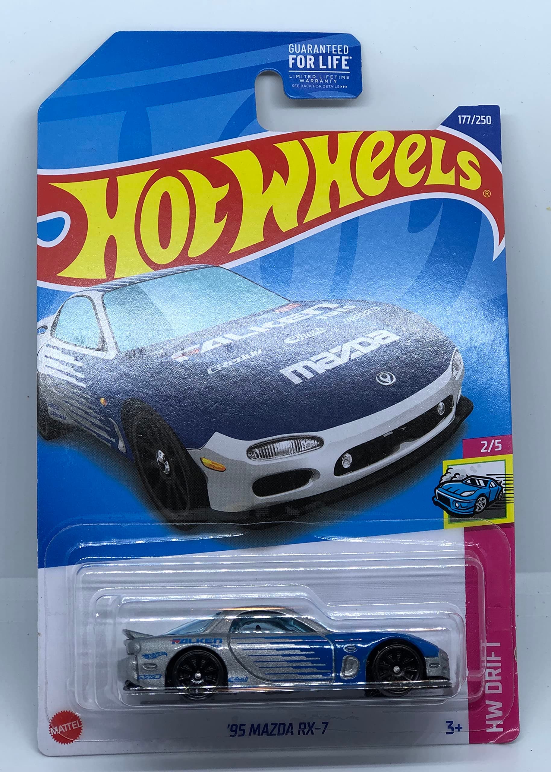 2022 - '95 Mazda RX-7 - Silver/Blue - Falken - HW Drift 2/5 - 177/250