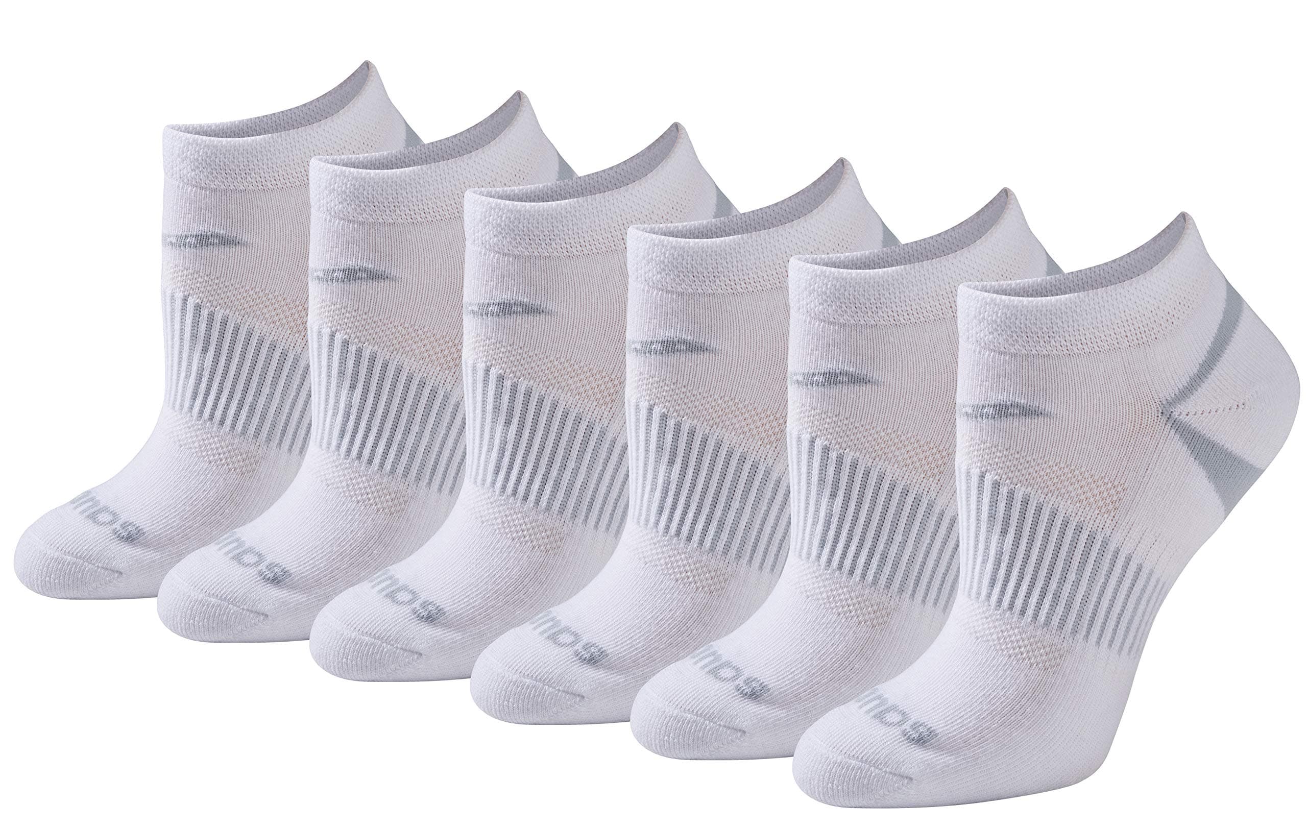 Women's Selective Cushion Performance No Show Athletic Sport Socks (6 & 12 Pairs)