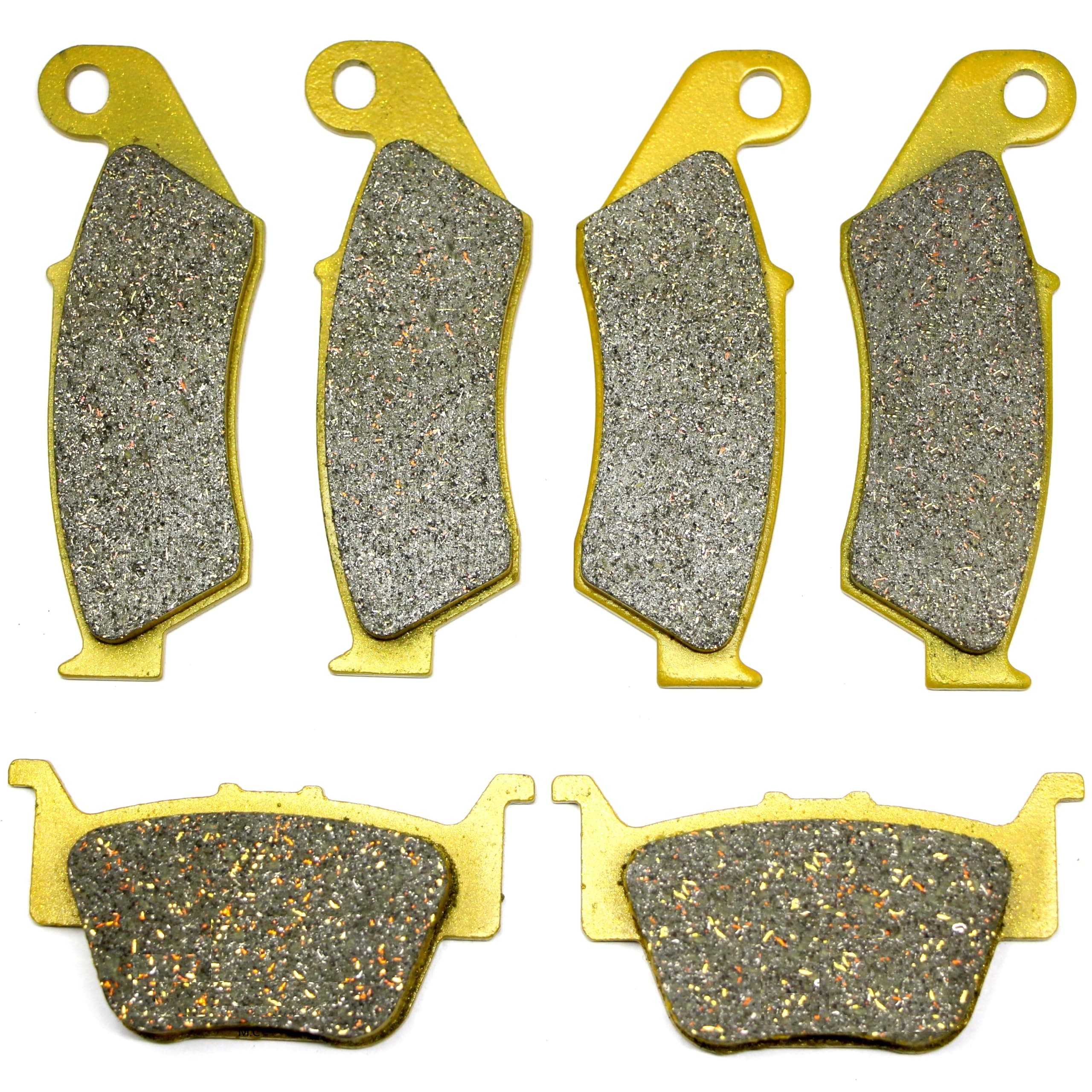 Front Rear Brake Pads Brakes for Honda TRX 450 R TRX450 2004 2005 2006 2007 2008 2009 - TRX450ER Sportrax 2012 2013 2014 FA185F FA373R MC0086