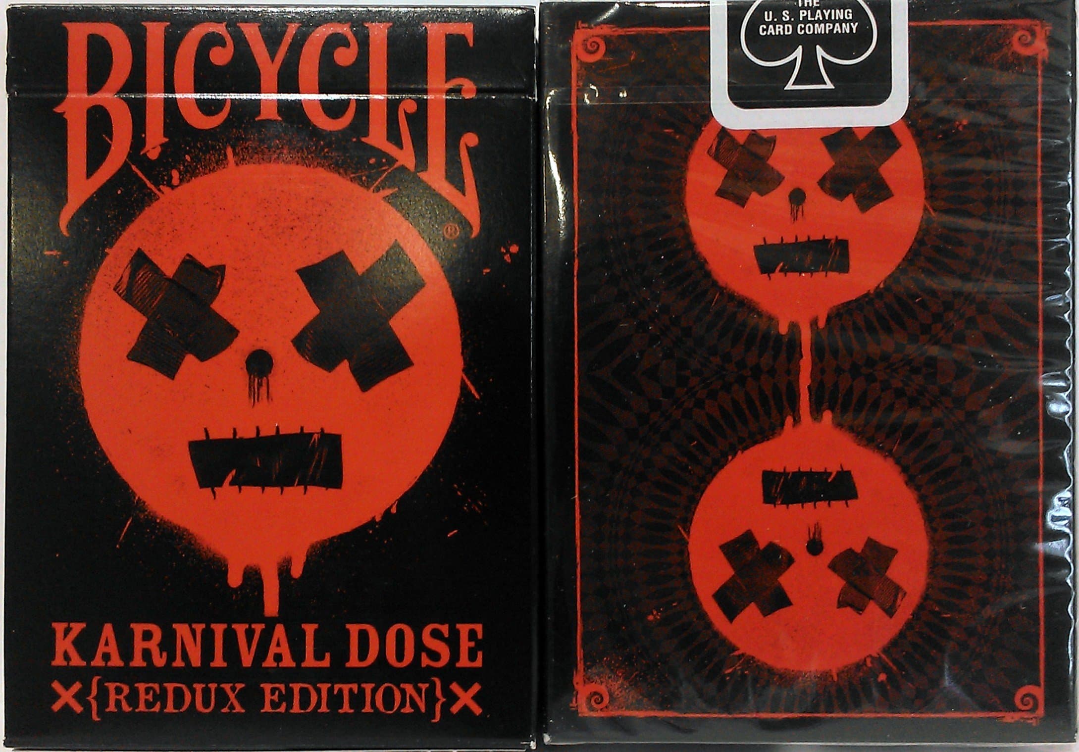 Bicycle Karnival RED Dose Deck Playing Cards -Redux Edition (Ltd Ed)