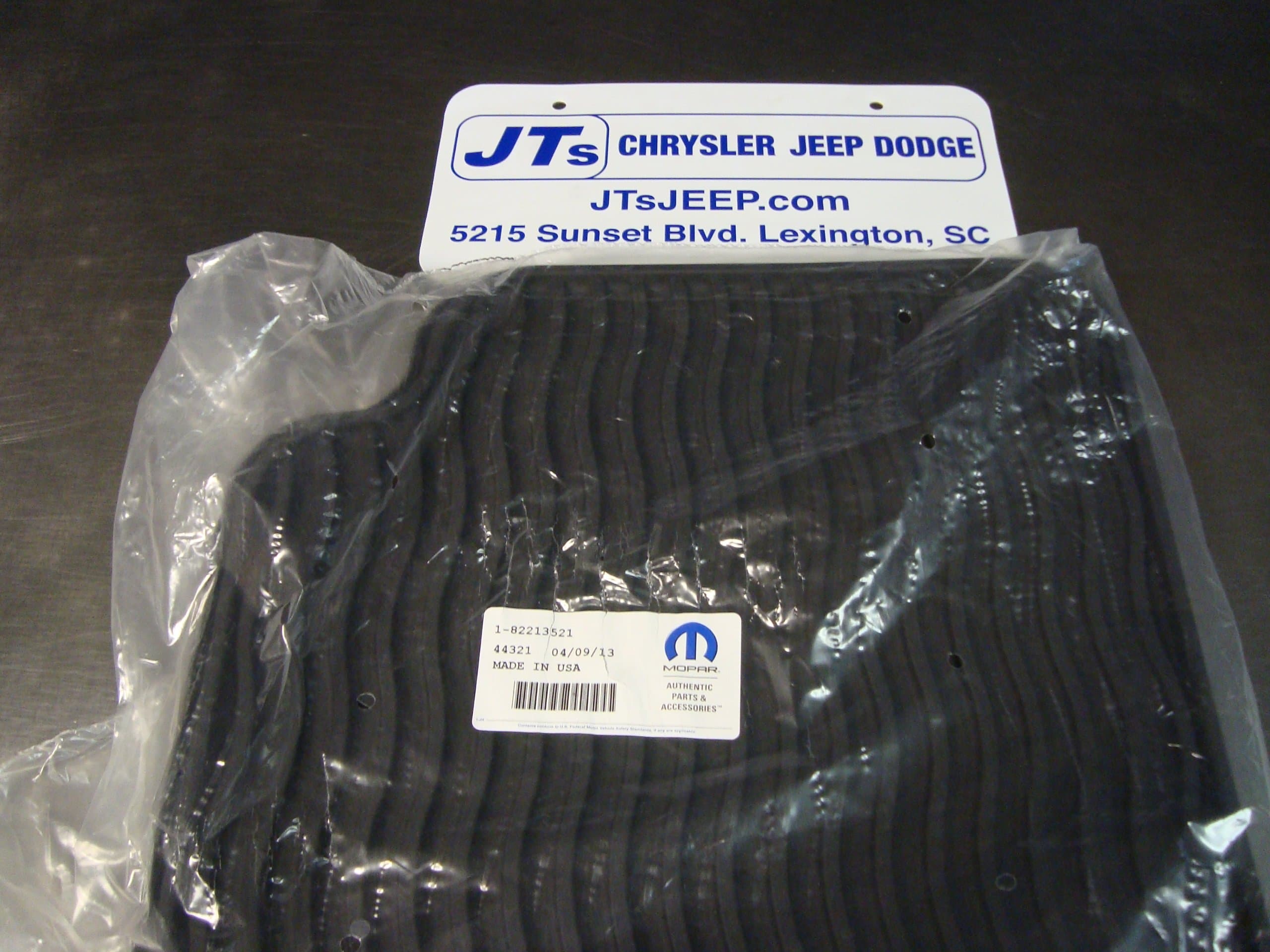 Fiat 500 Rubber Floor Mats for the Rear