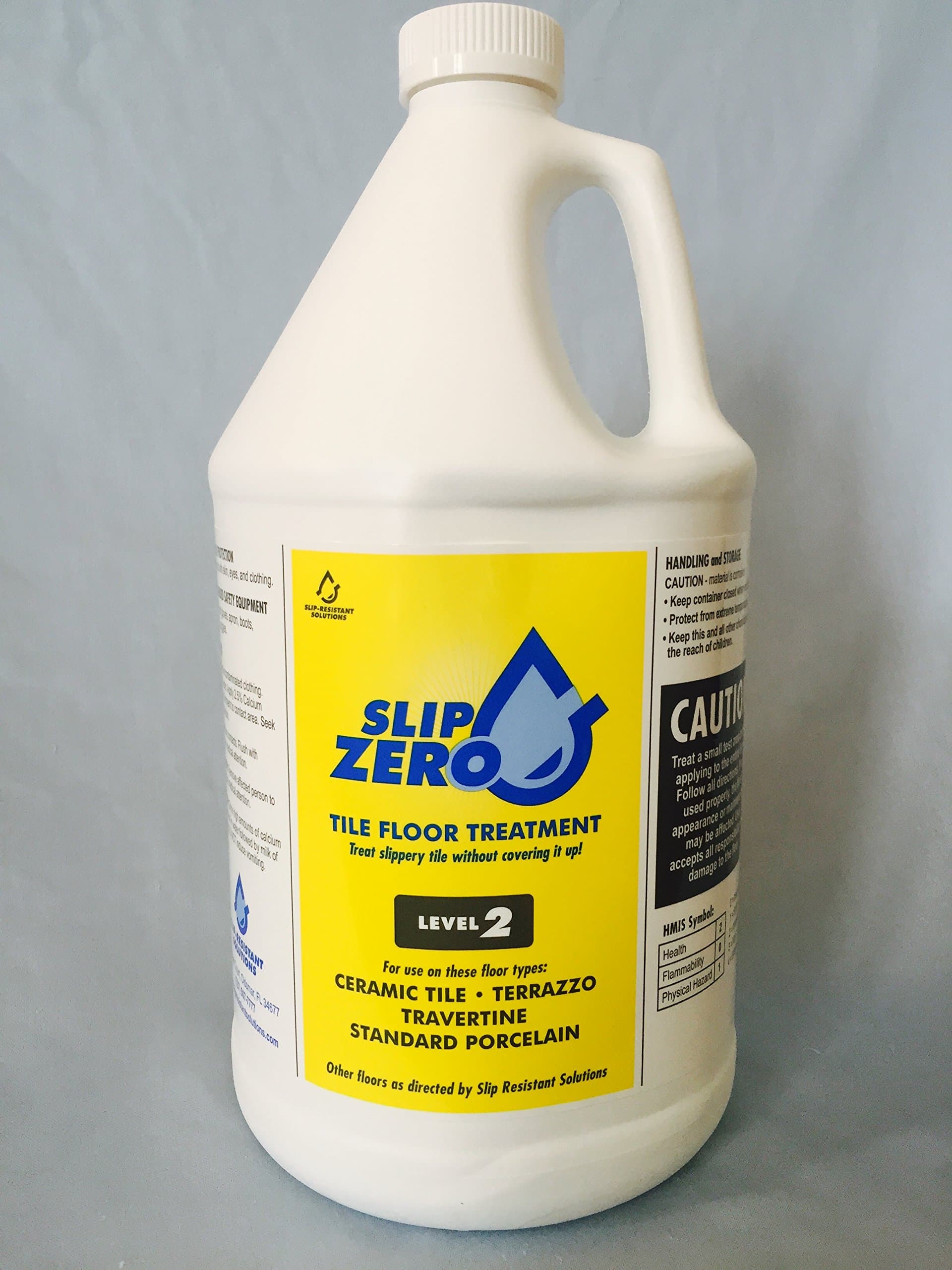 Slip Zero 2 - Non Slip for Ceramic, Porcelain, Travertine and Terrazzo - Gallon