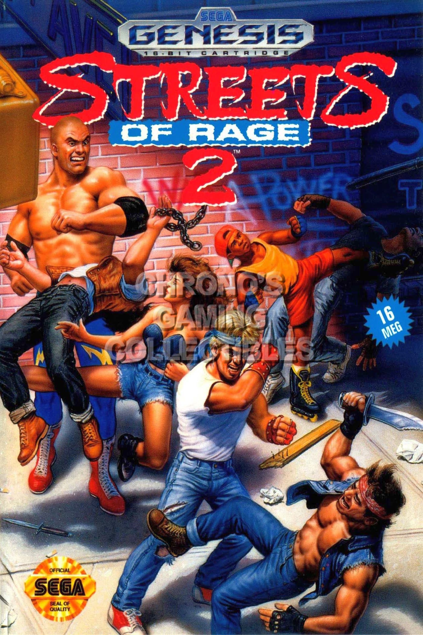 Street of Rage CGC Huge Poster Glossy Finish 2 - Sega Genesis - SEG016 (16" x 24" (41cm x 61cm))