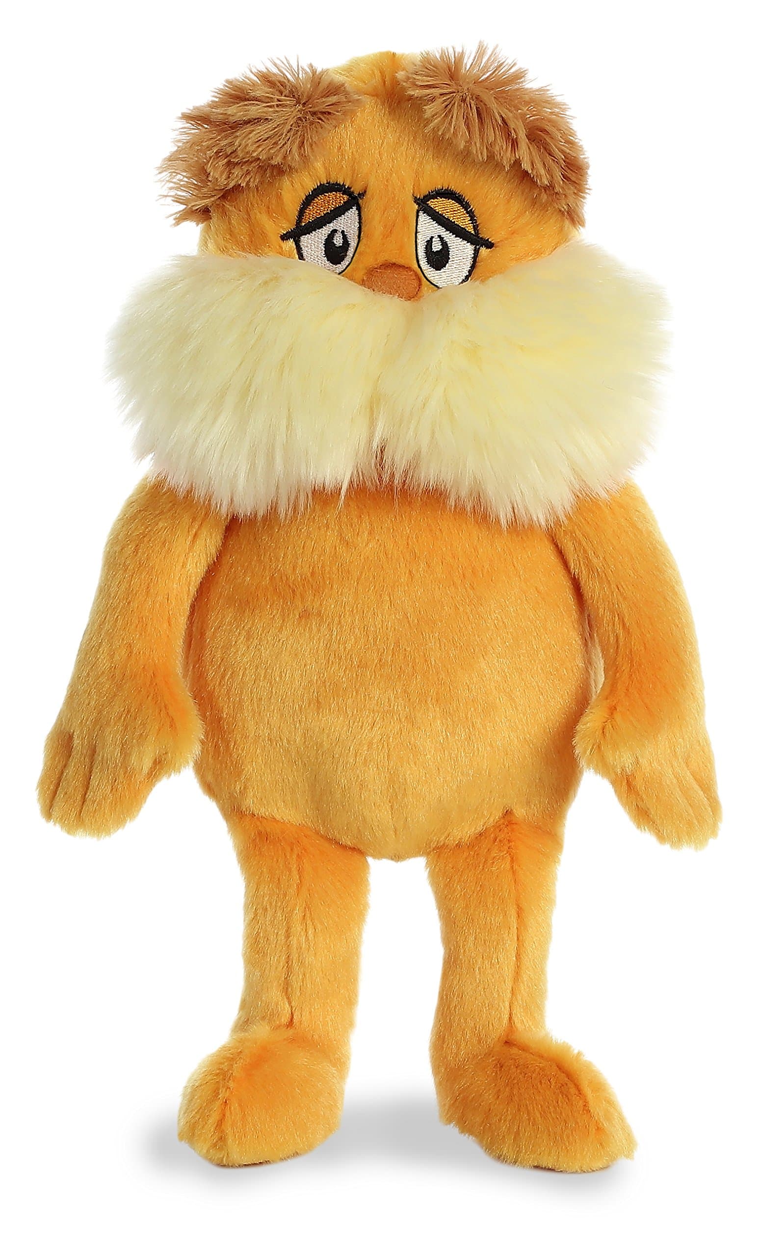 Whimsical Dr. Seuss™ The Lorax Stuffed Animal - Officially Licensed Plush for Imaginative Play - Perfect for Kids and Adults - Orange 11 Inches