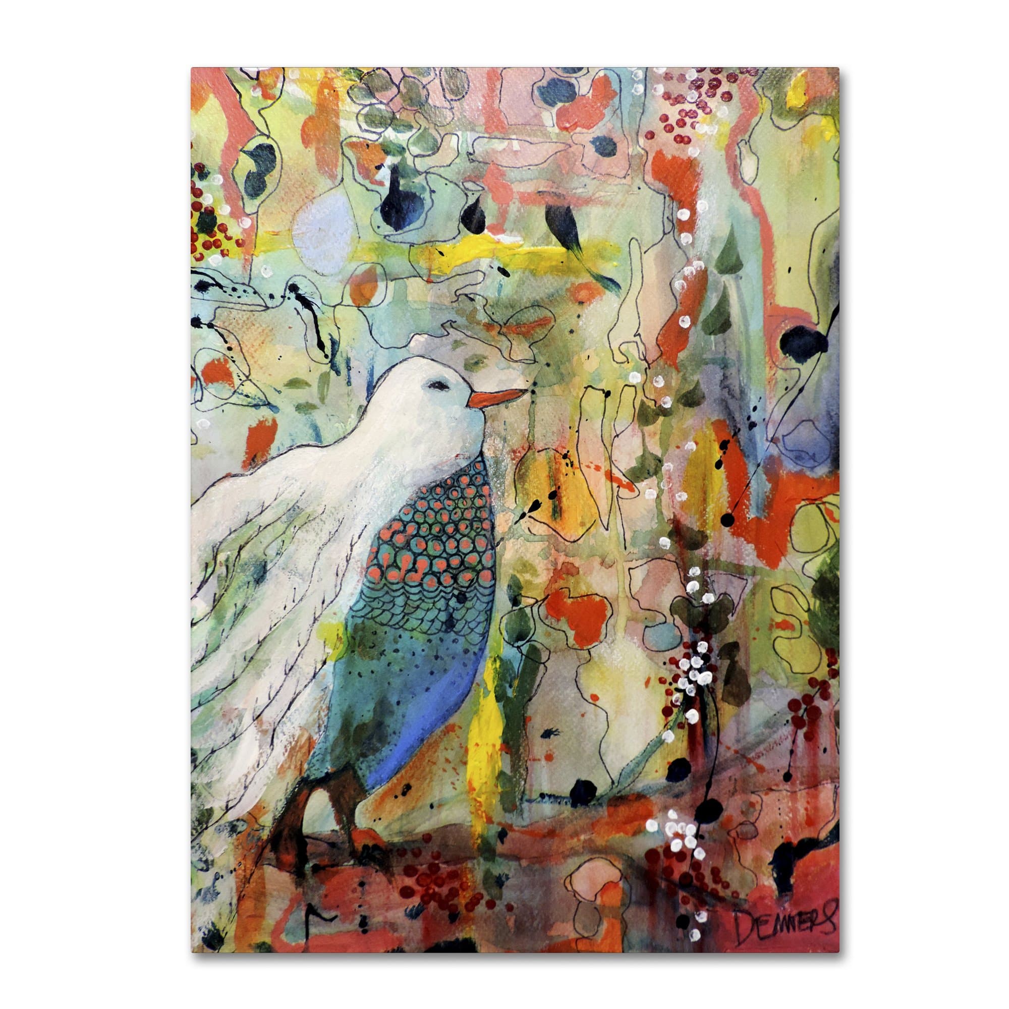 Trademark Fine Art Vers Toi by Sylvie Demers Wall Hanging, 18" x 24"