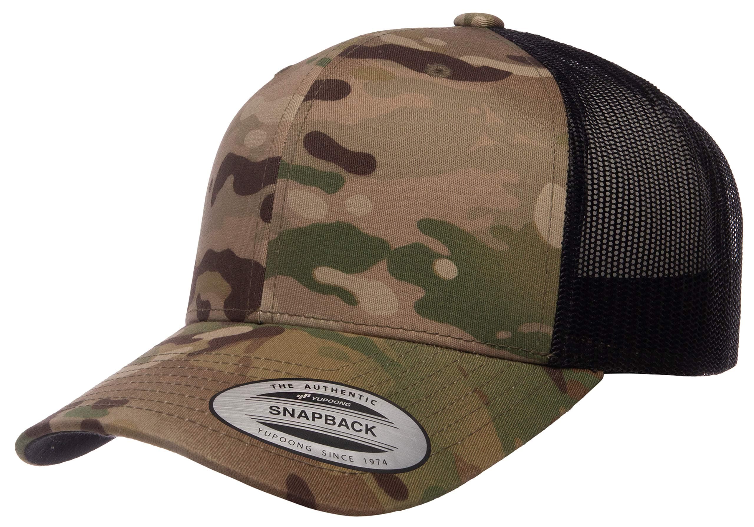 unisex-adult Yp Classics Multicam® Retro Trucker Cap Cap