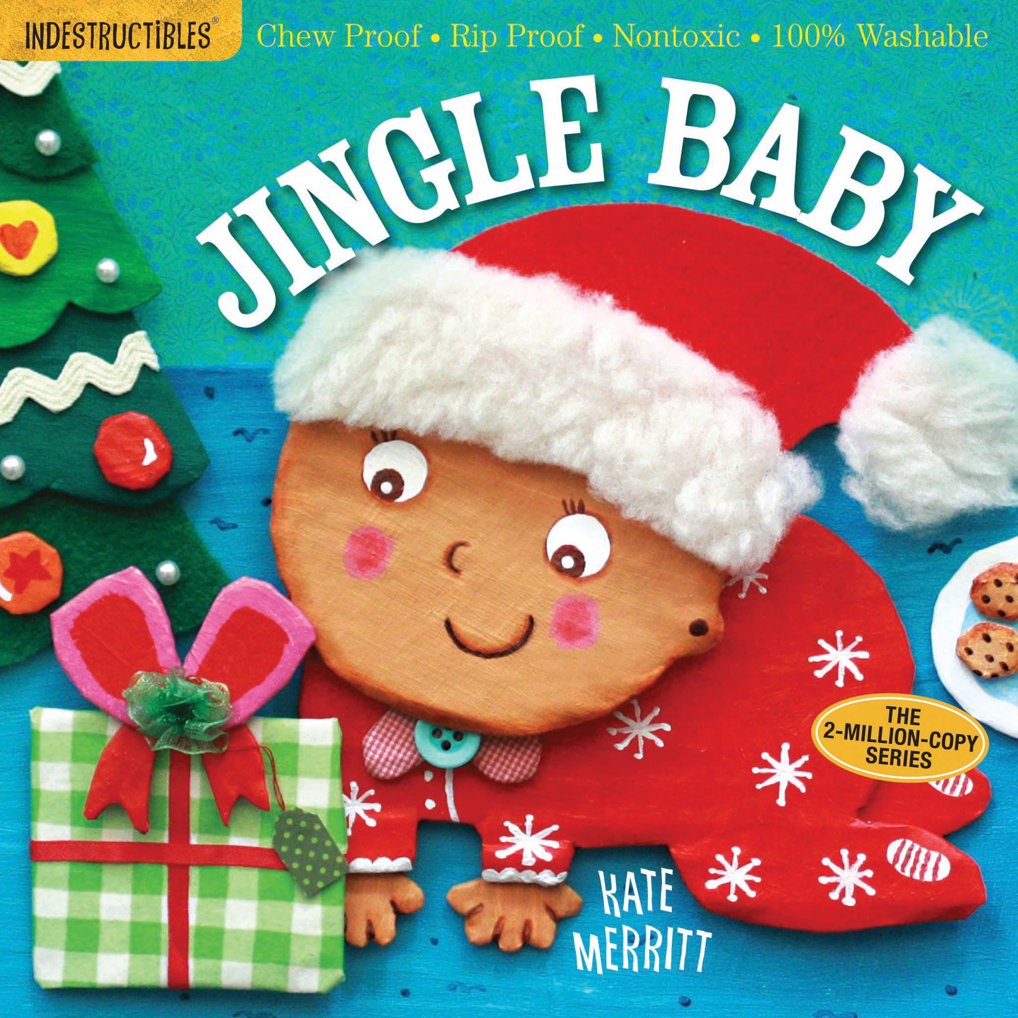 Indestructibles: Jingle Baby (baby's first Christmas book): Chew Proof * Rip Proof * Nontoxic * 100% Washable (Book for Babies, Newborn Books, Safe to Chew) Paperback – Picture Book, 6 September 2016