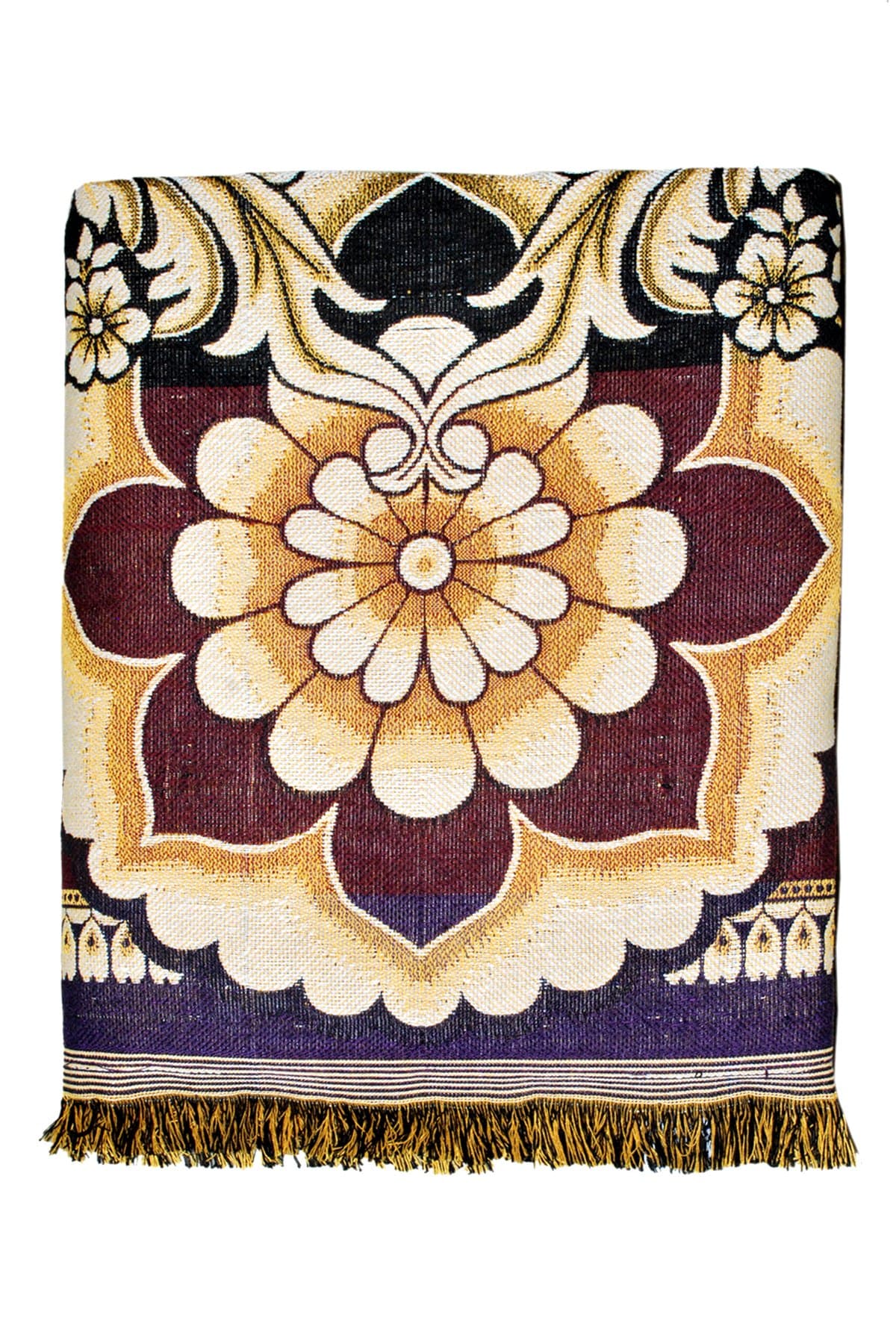 Gangji SOLAPUR CHADDAR / BLANKET / CARPET / GALICHA IN PURE COTTON (Monika) Long Durability, Fast Colors, Both Side Usable - SPECIAL DIWALI DISCOUNT