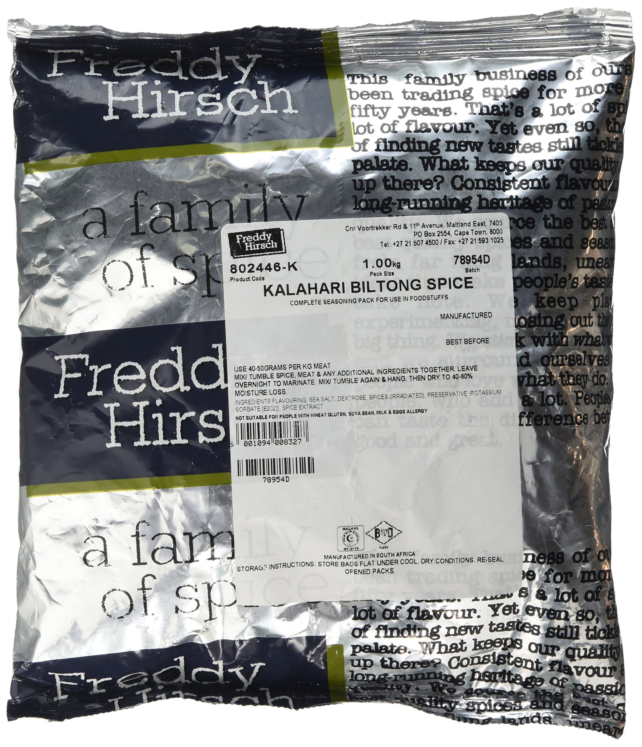 Freddy Hirsch Kalahari Biltong Spice 1 kg