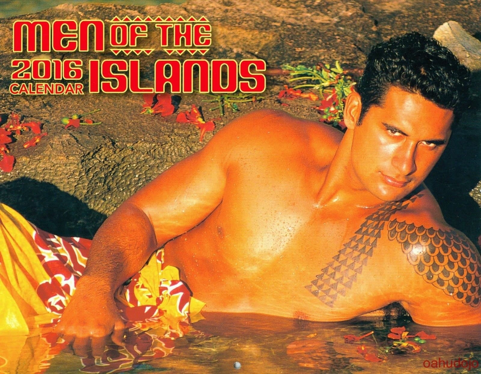 Men of the Islands 2016 Wall Calendar
