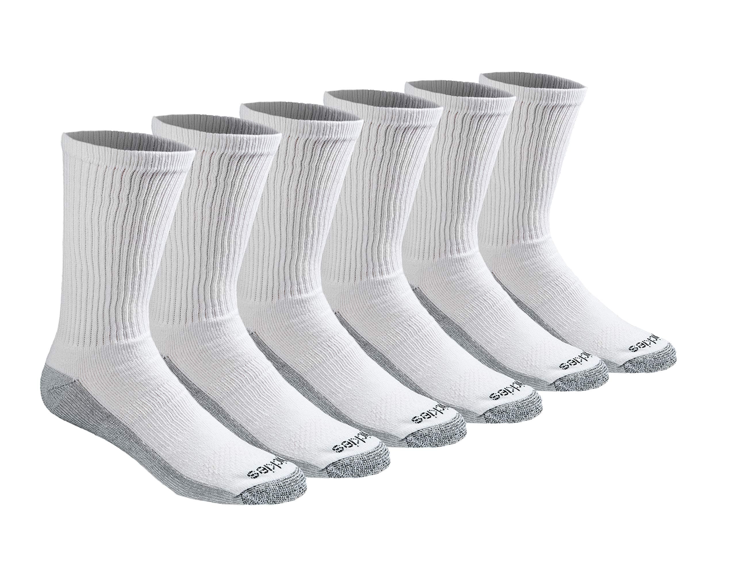 Men's Men's Dri-tech Moisture Control Comfort Length Crew Socks Socks (pack of 6)