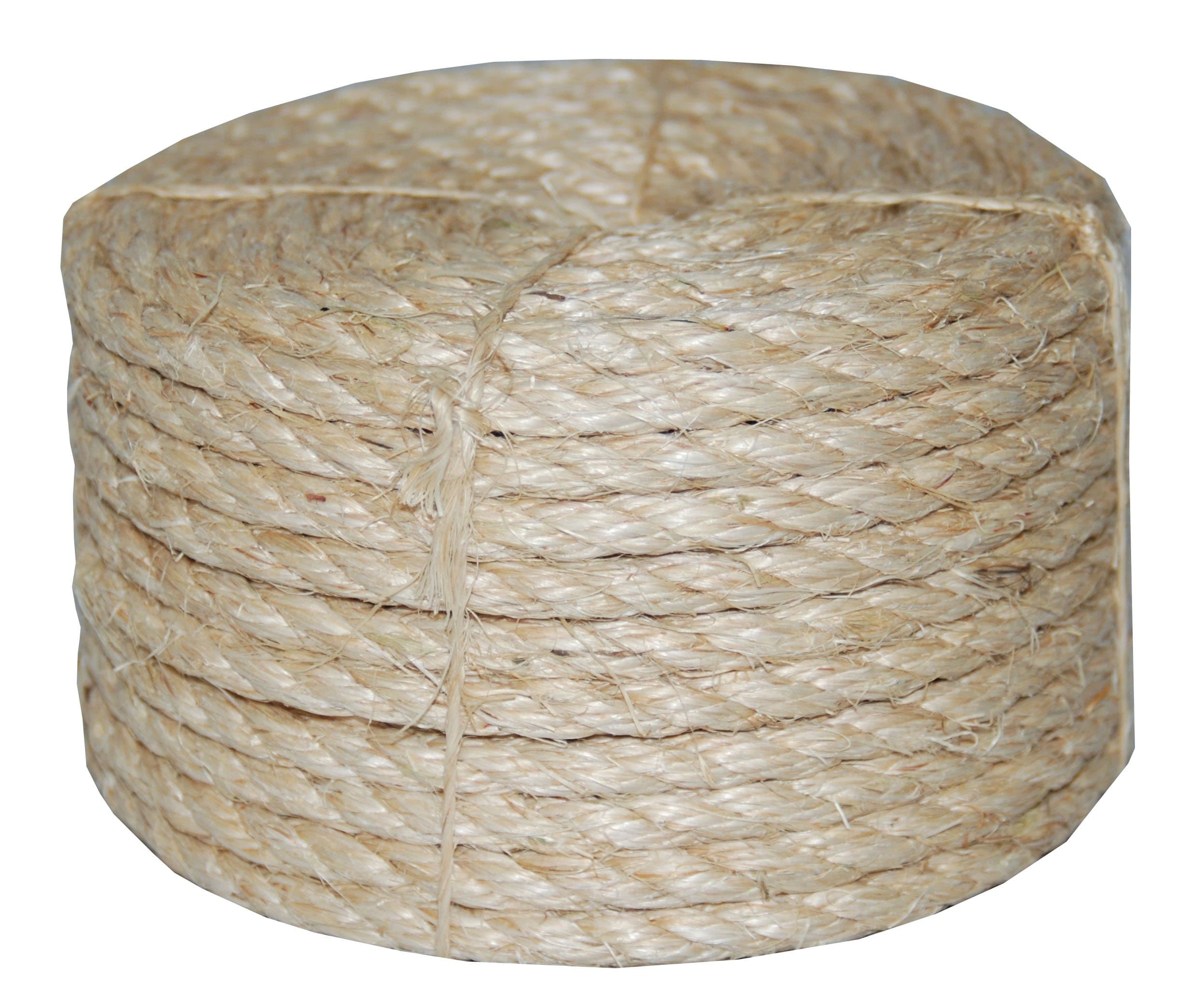 T.W. Evans Cordage Co. 22-410 3/8 inch by 100' Twisted Sisal Rope