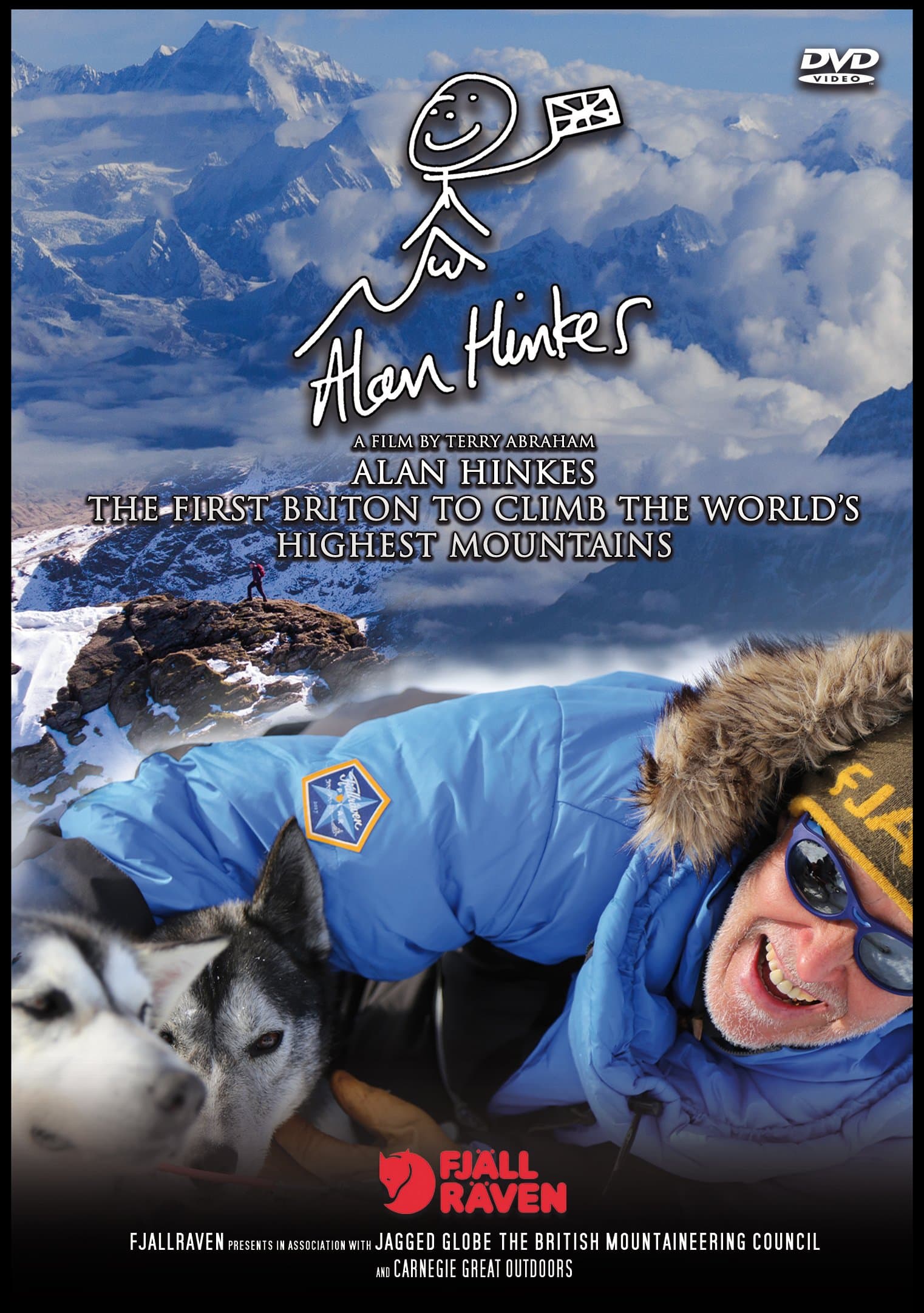 ALAN HINKES - The first Briton to Climb the World's Highest Mountains (DVD) (A Terry Abraham film)
