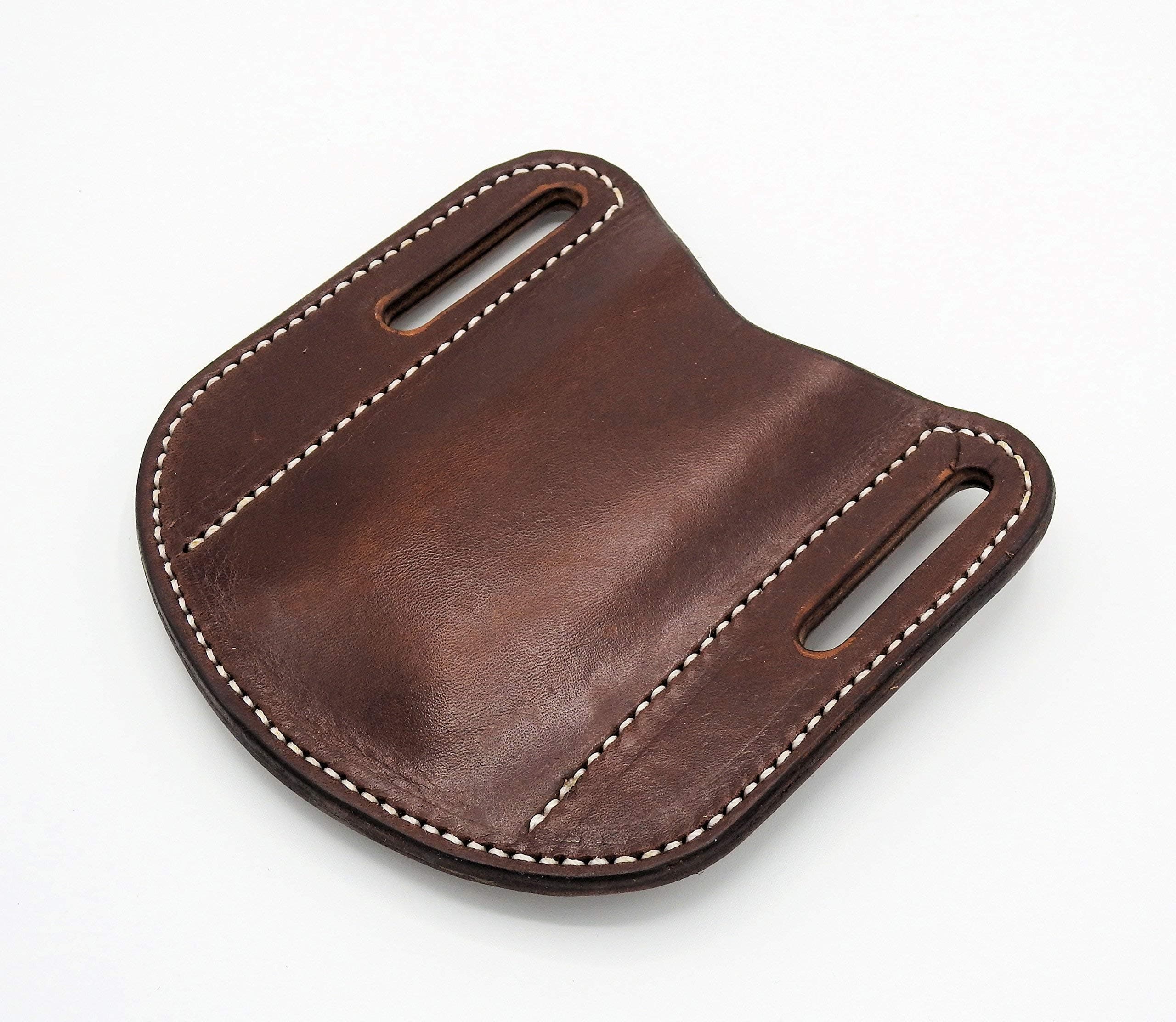 Multitool Leather Sheath Case Holster Fits Leatherman Surge and Super Tool 300 and Gerber Center Drive and Diesel-Brown